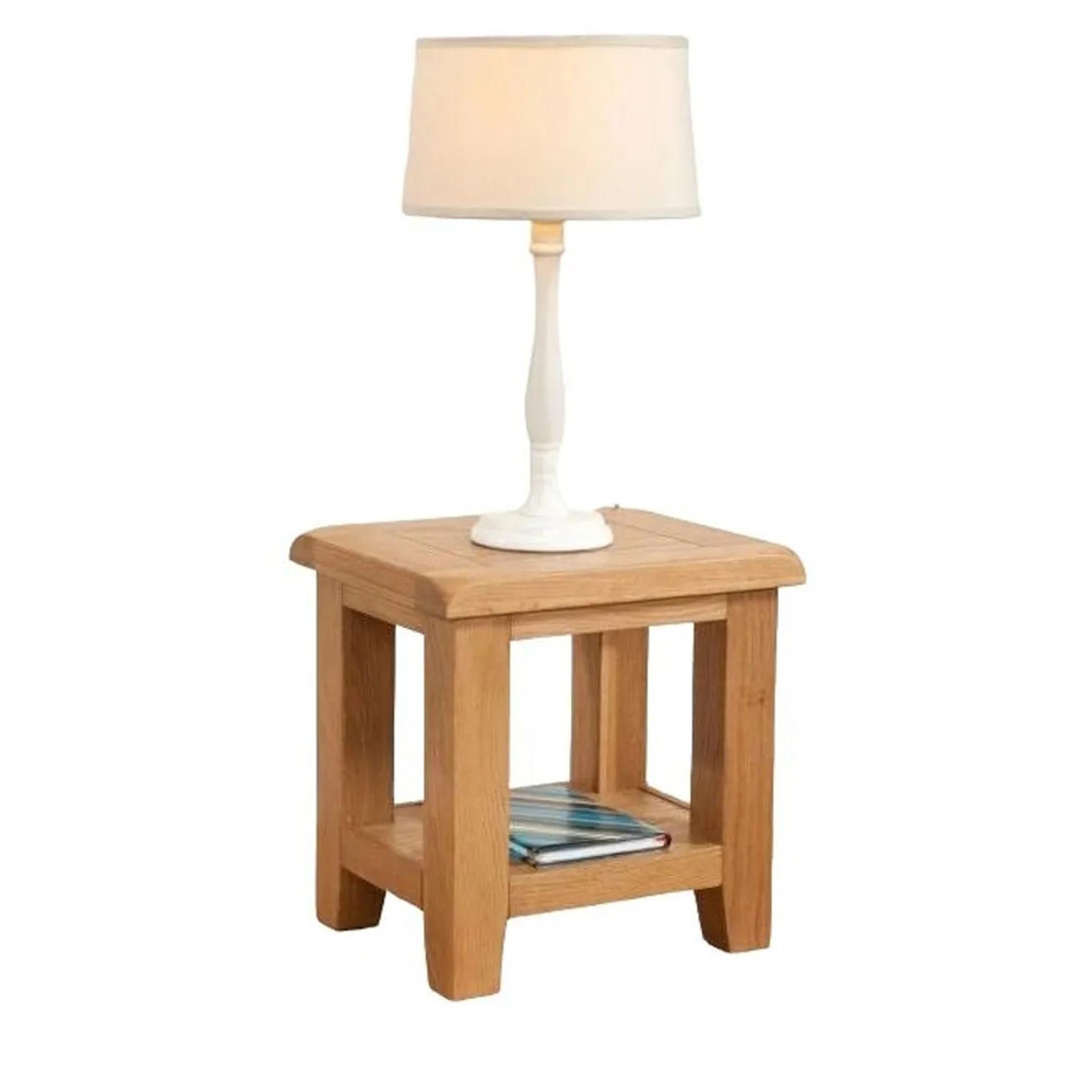 Dorset Lamp Table - Oak