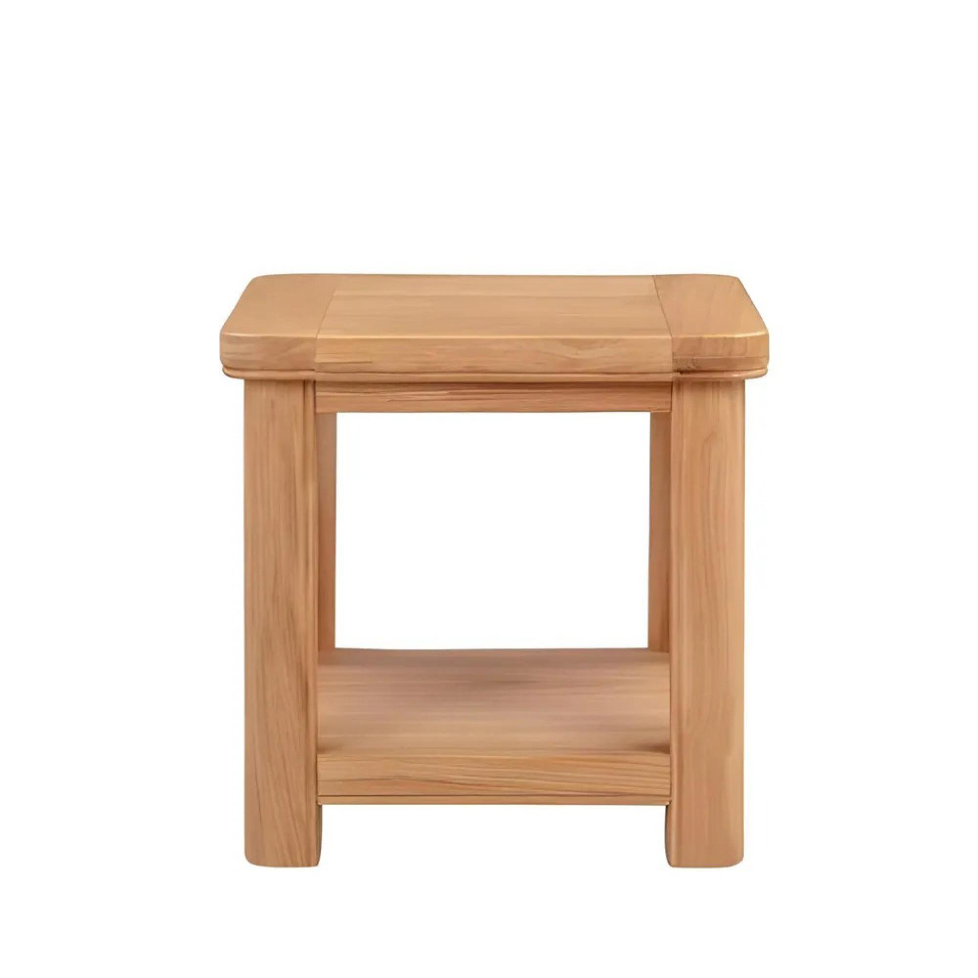Clarion Lamp Table - Square - Oak