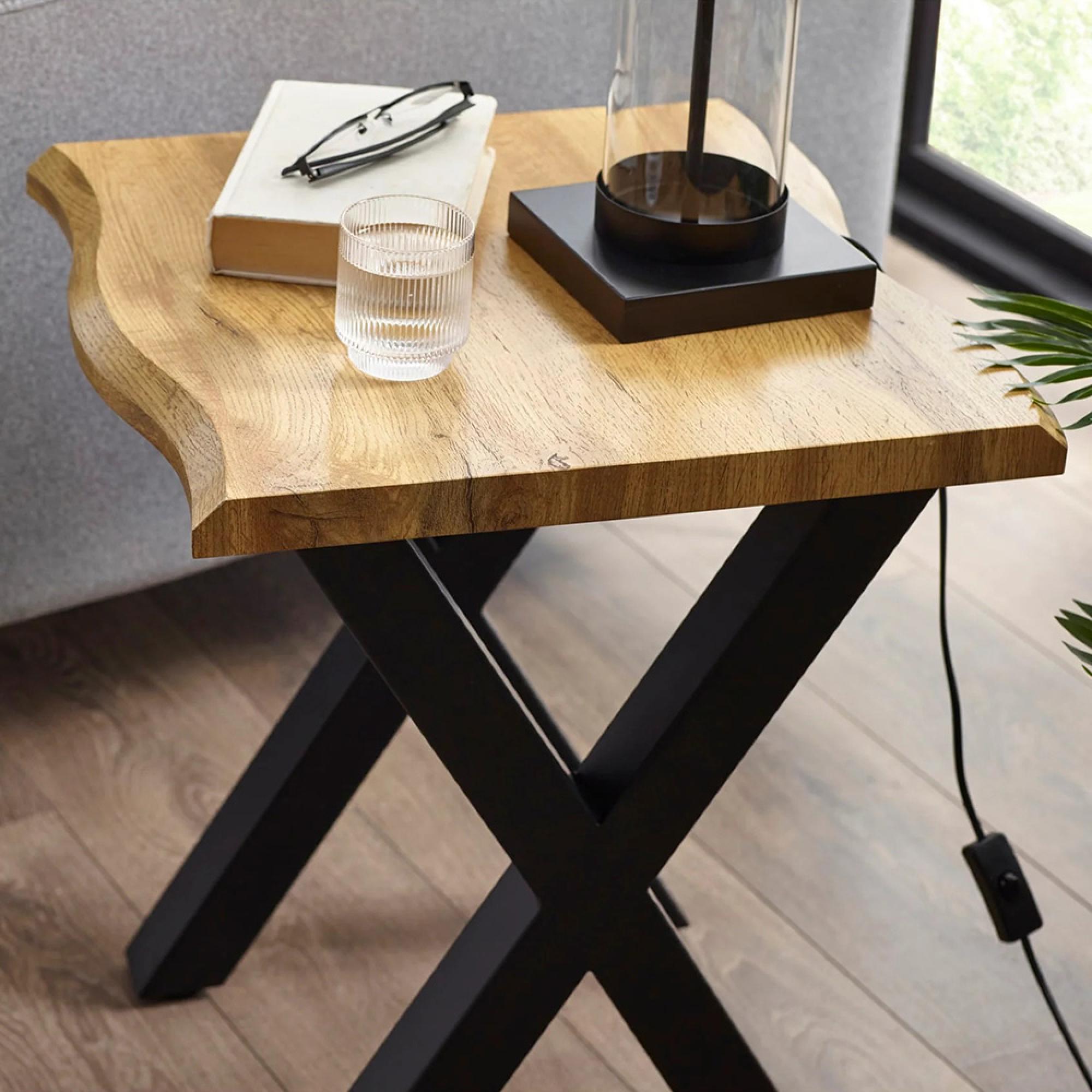 Harvey Lamp Table - Oak
