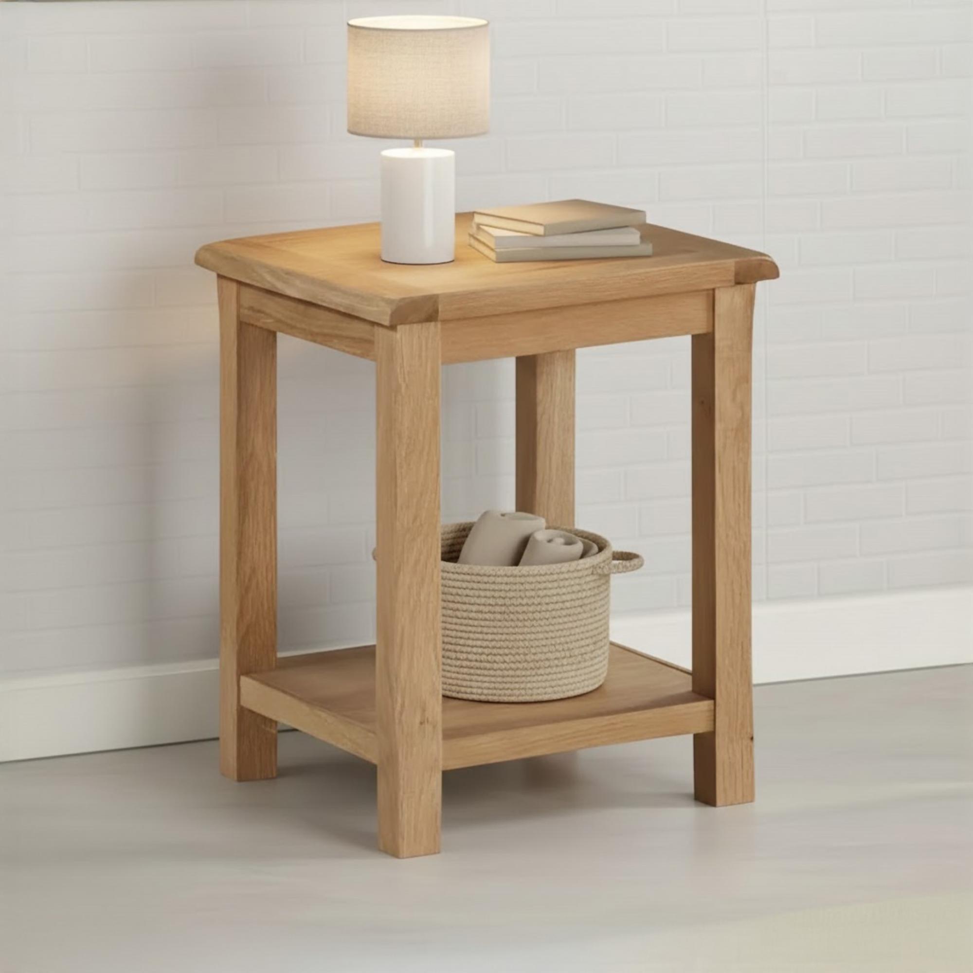 Kilmore End Table - Square - Oak