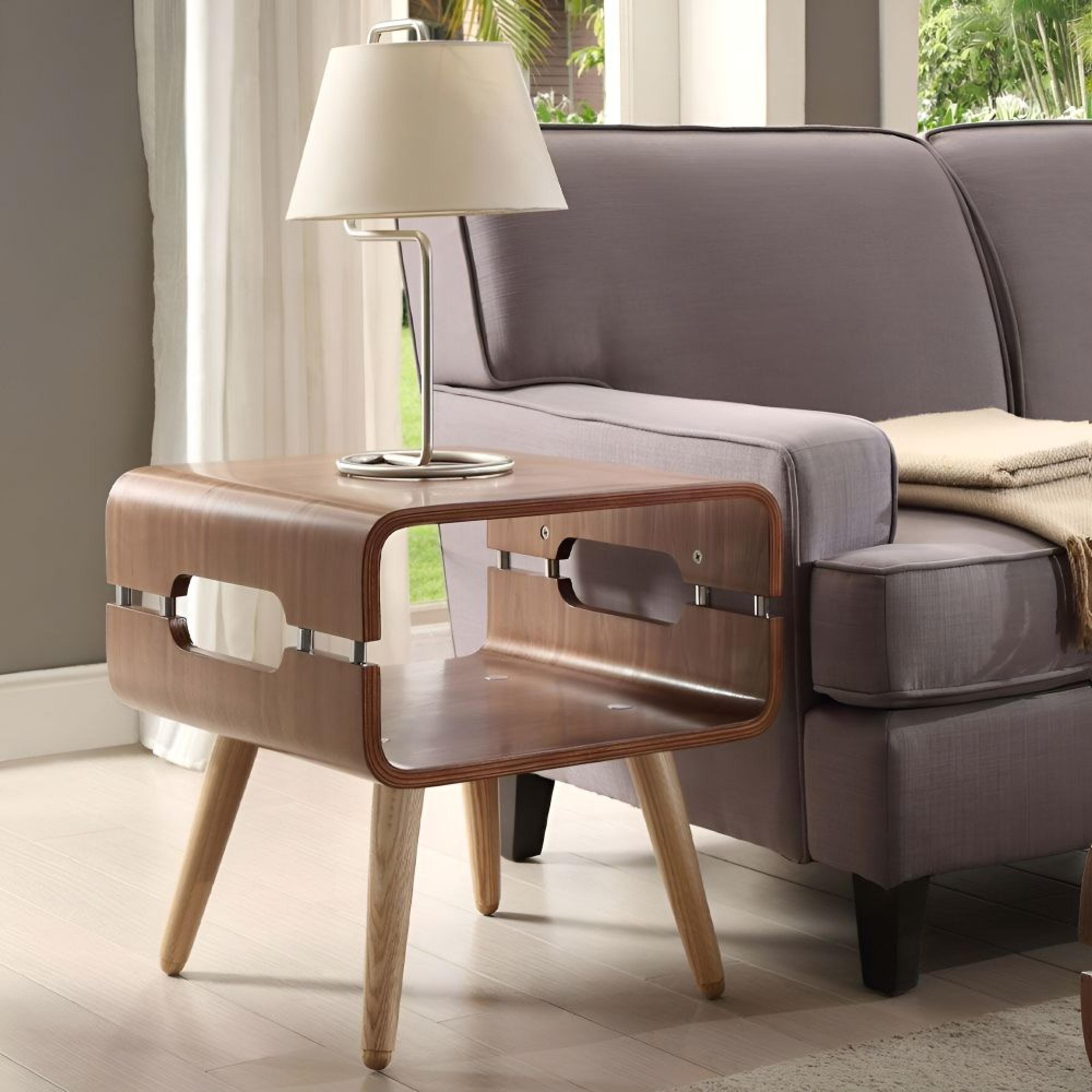 Lamp Table - Walnut - JF704