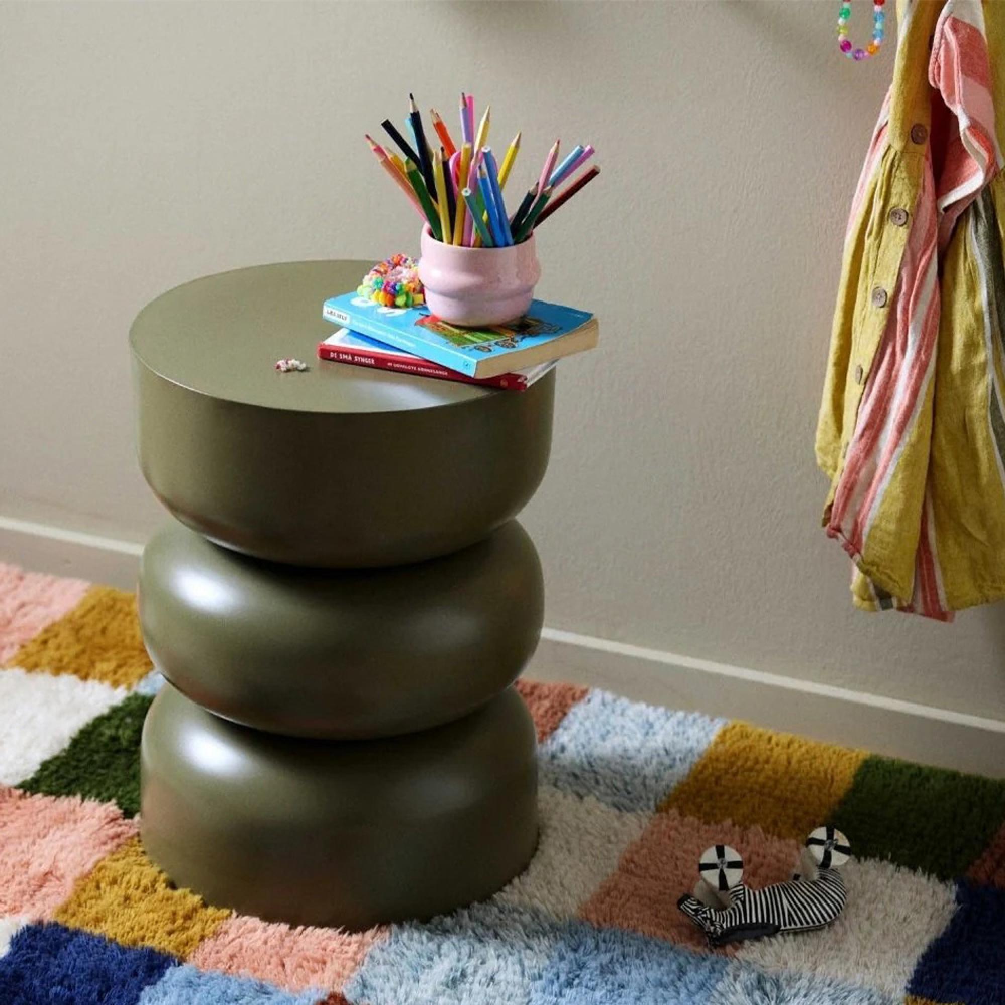 Alma Side Table - Round - Metal