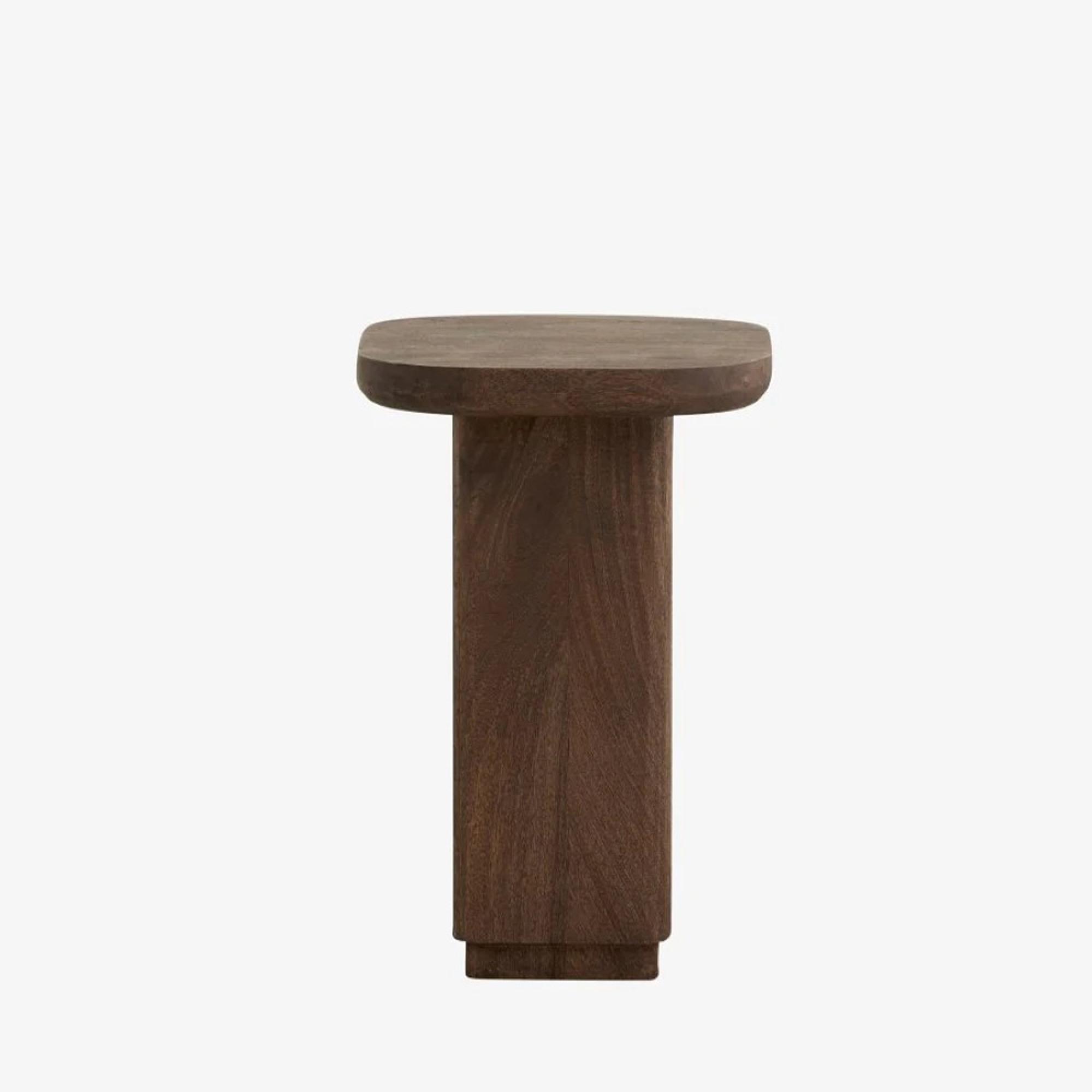 Toke Side Table - Round - Mango Wood