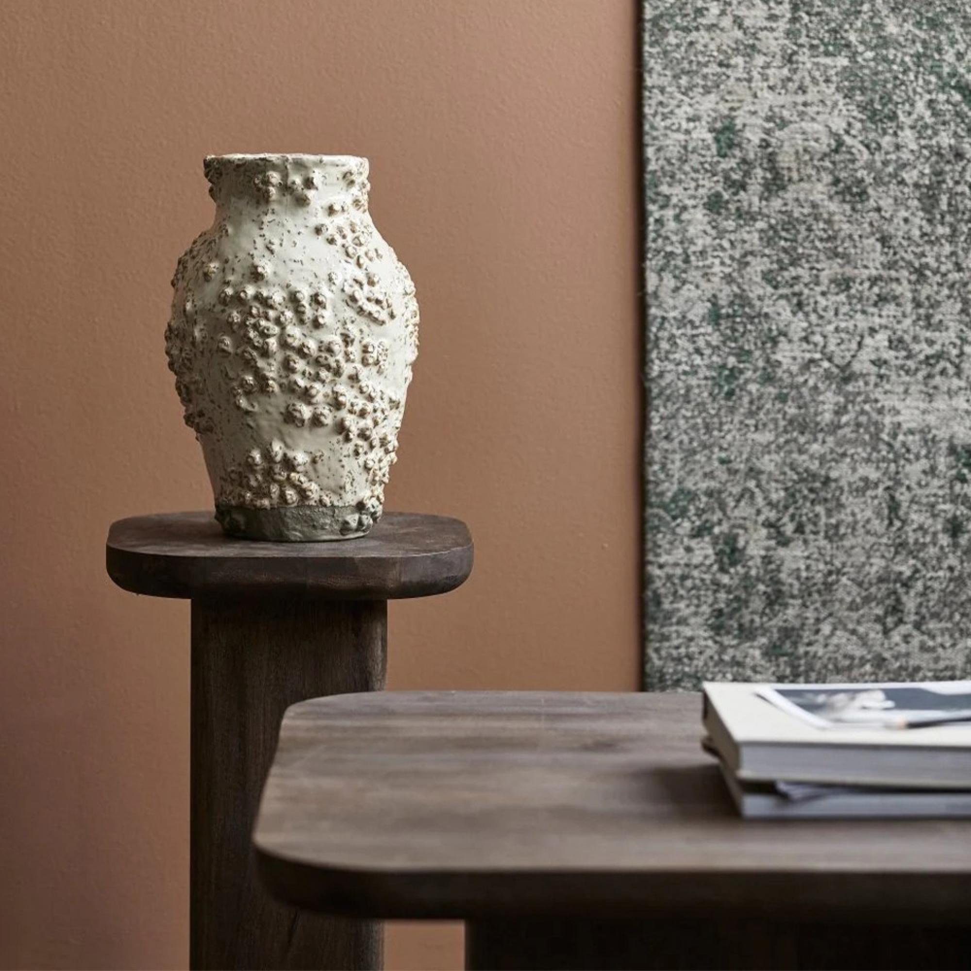 Toke Side Table - Round - Mango Wood