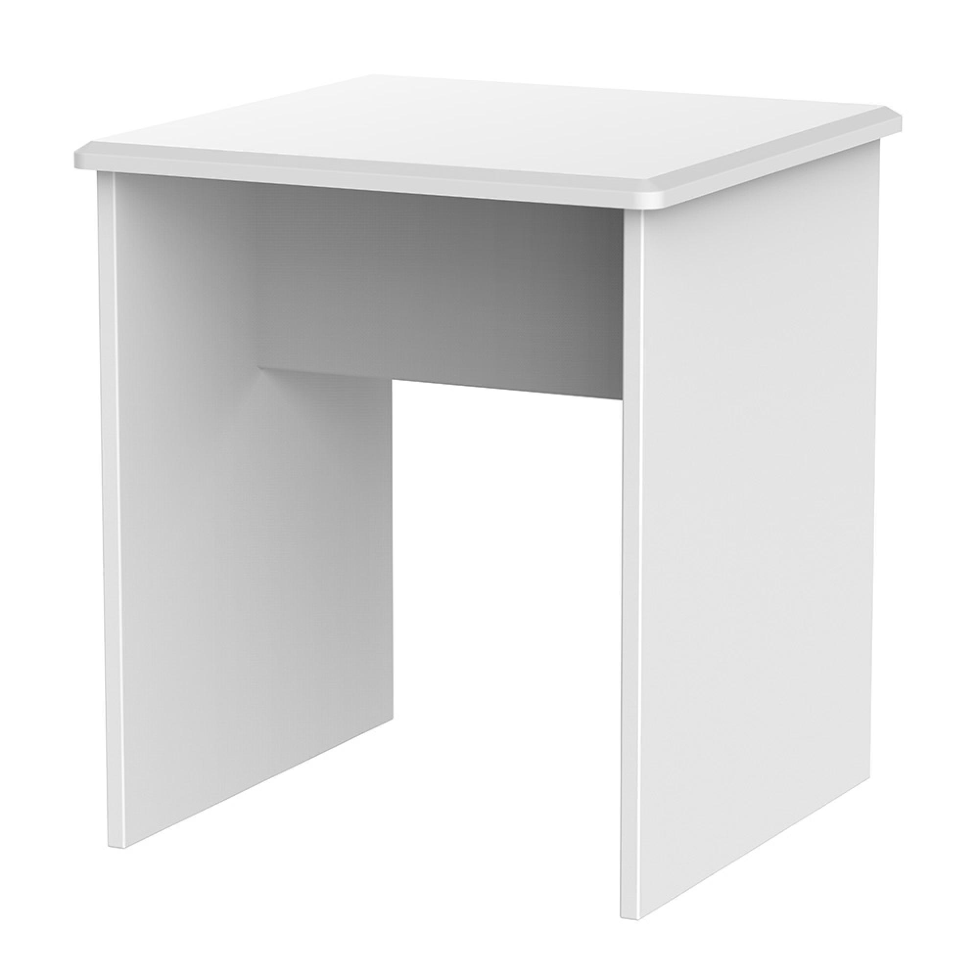 Knightsbridge Lamp Table - White Gloss