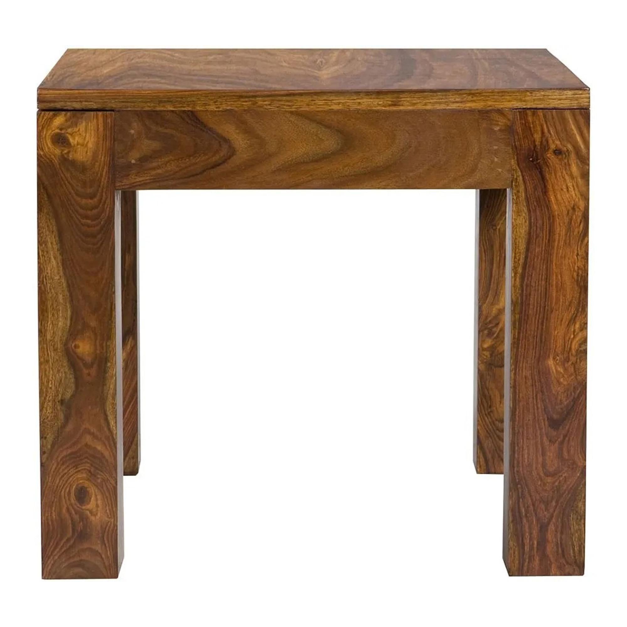 Cuban Lamp Table - Sheesham Wood