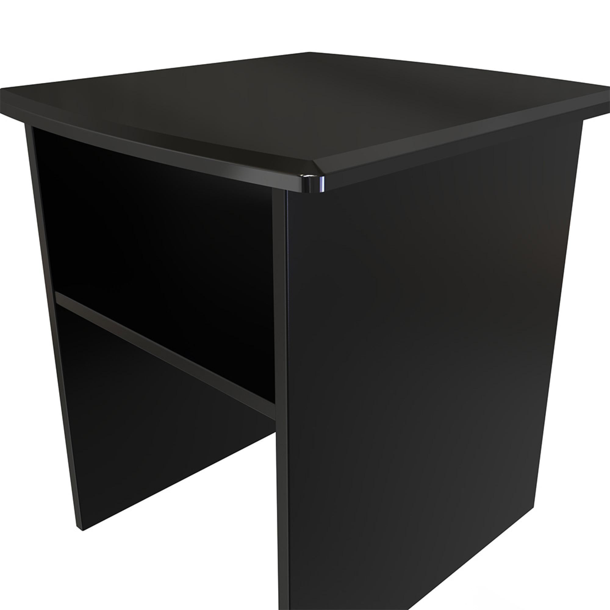 Knightsbridge Lamp Table - Black Gloss