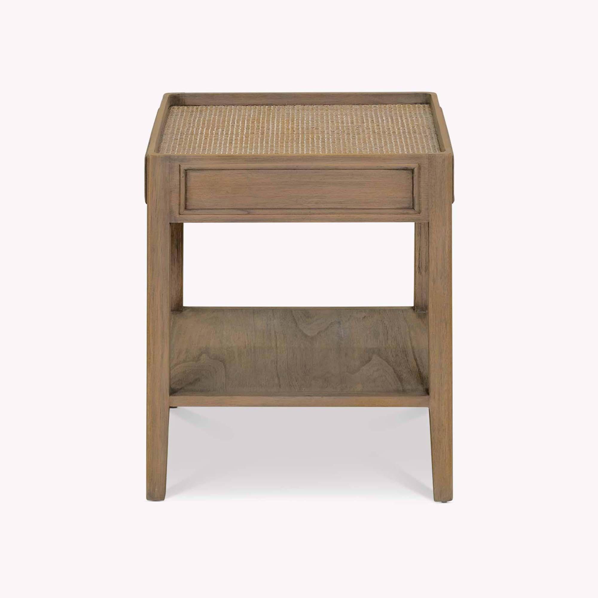 Chesterton Side Table Natural Rattan