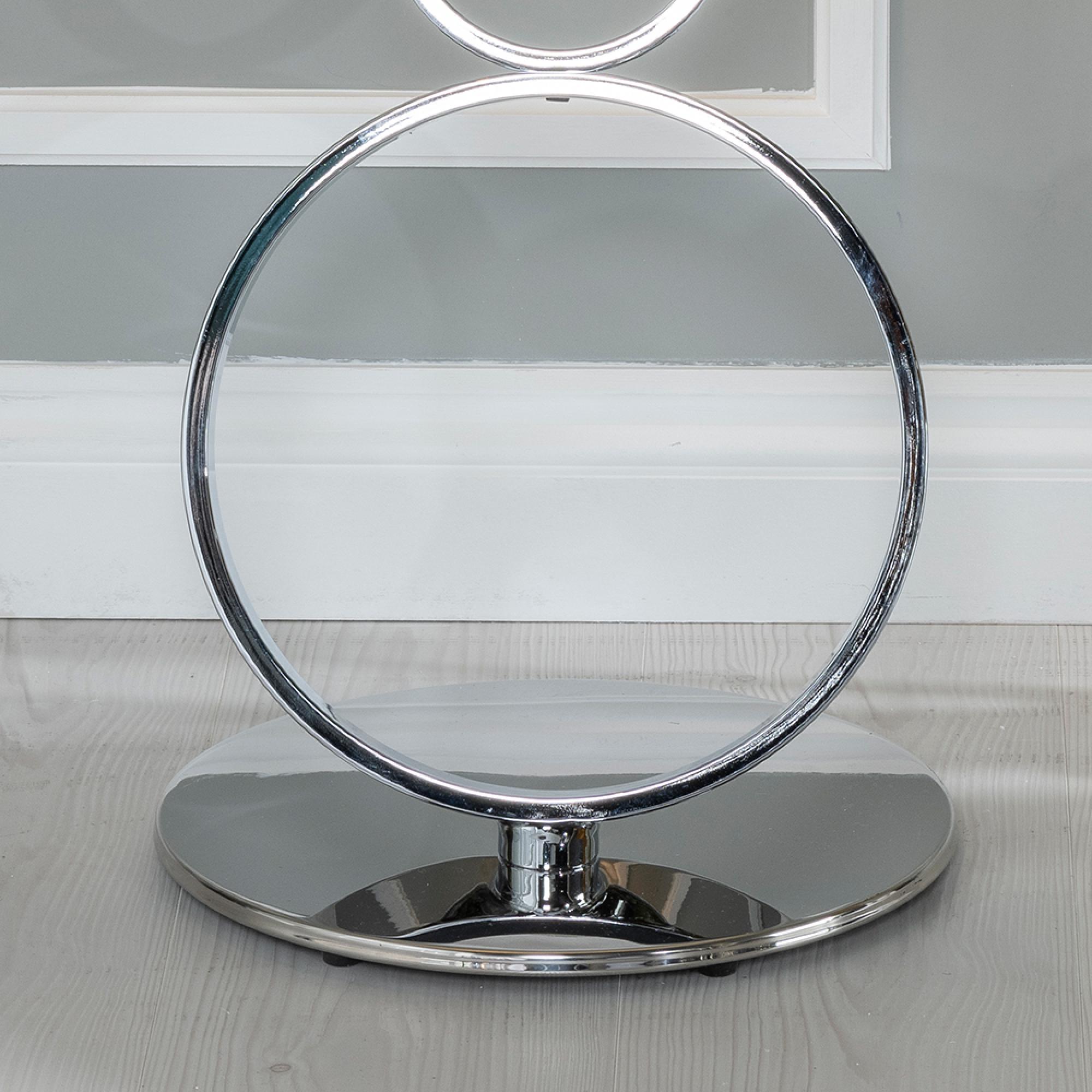 Circles Side Table - Round - Glass Top