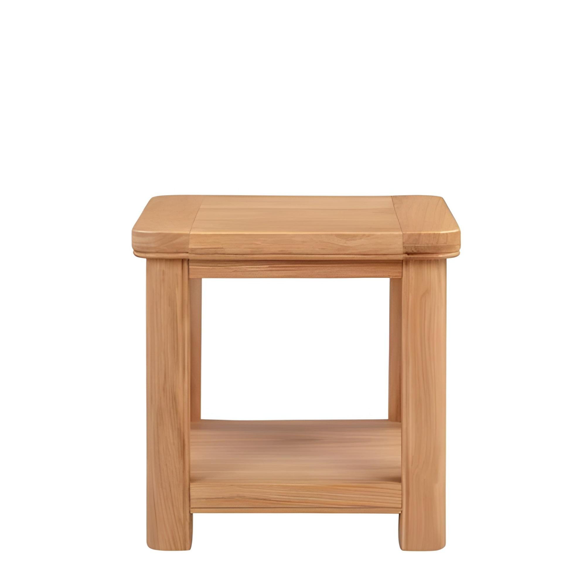Clarion Lamp Table - Square - Oak