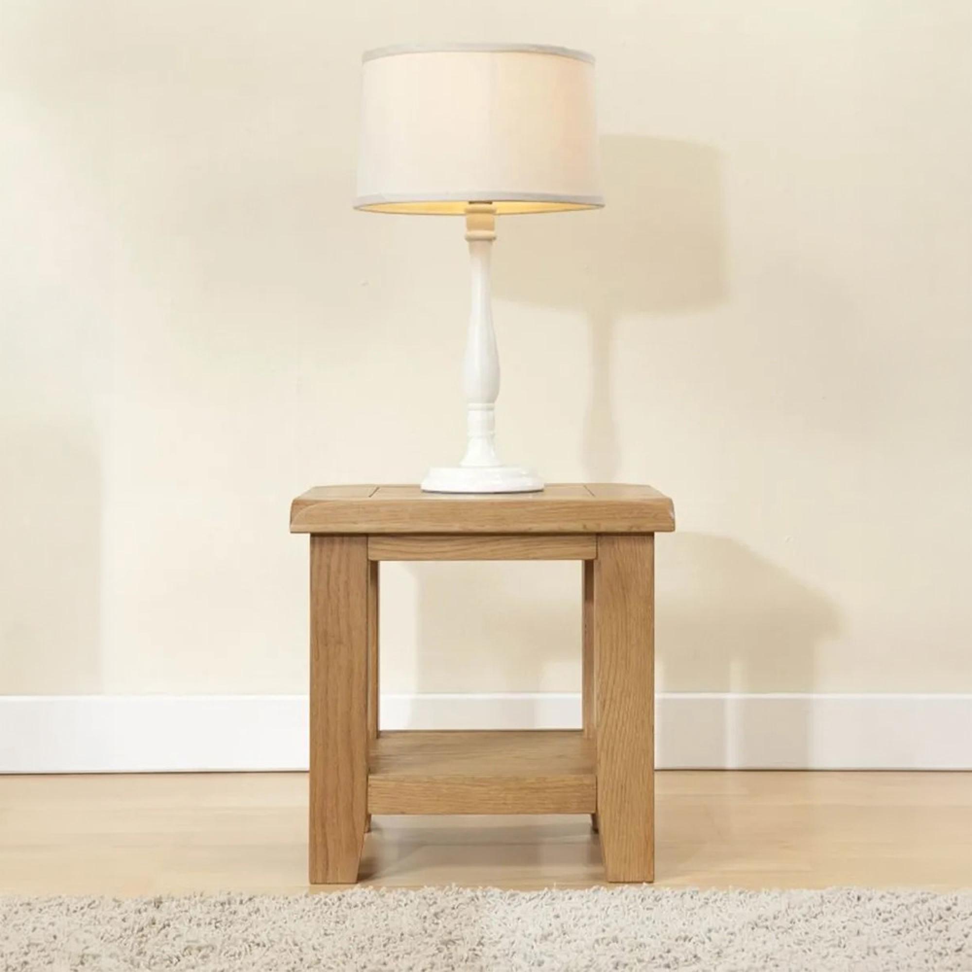 Dorset Lamp Table - Oak