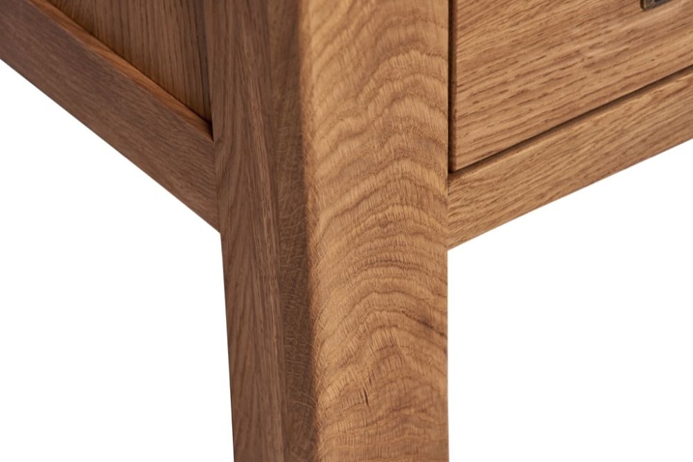 Kent Oak 2 Drawer Lamp Table