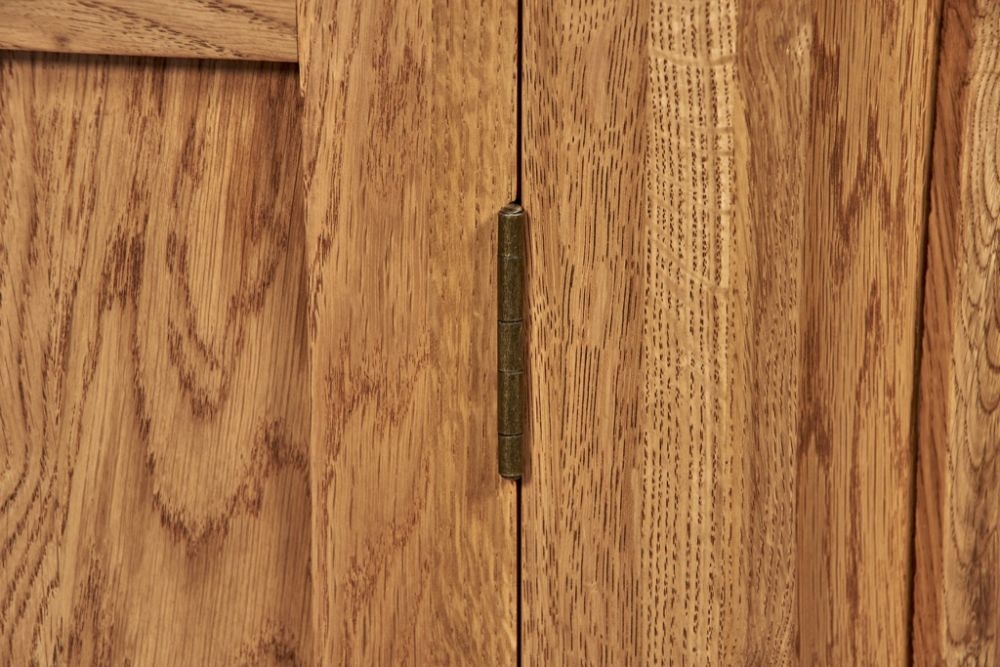 Kent Lamp Table - Corner - 1 Door - Oak