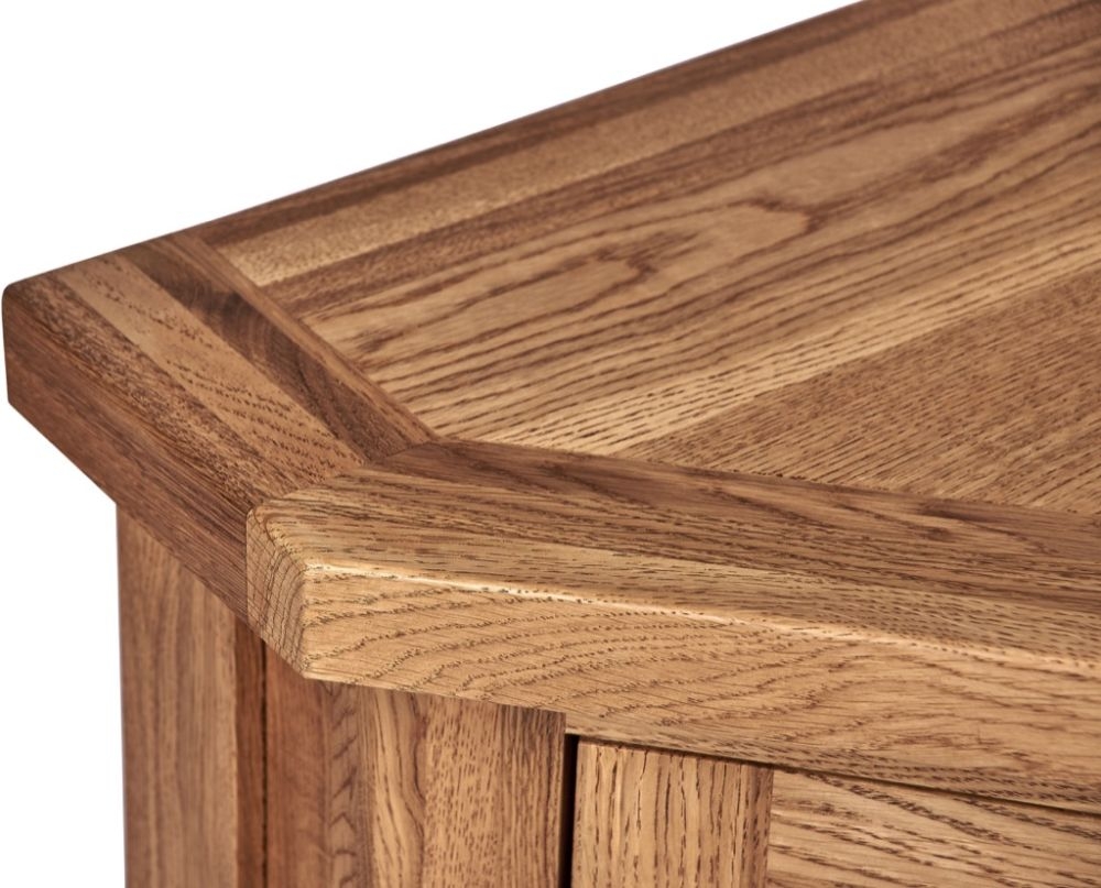 Kent Lamp Table - Corner - 1 Door - Oak
