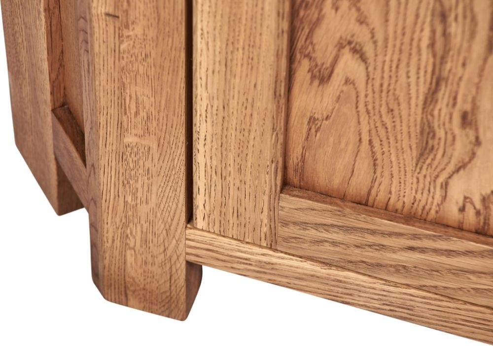 Kent Lamp Table - Corner - 1 Door - Oak