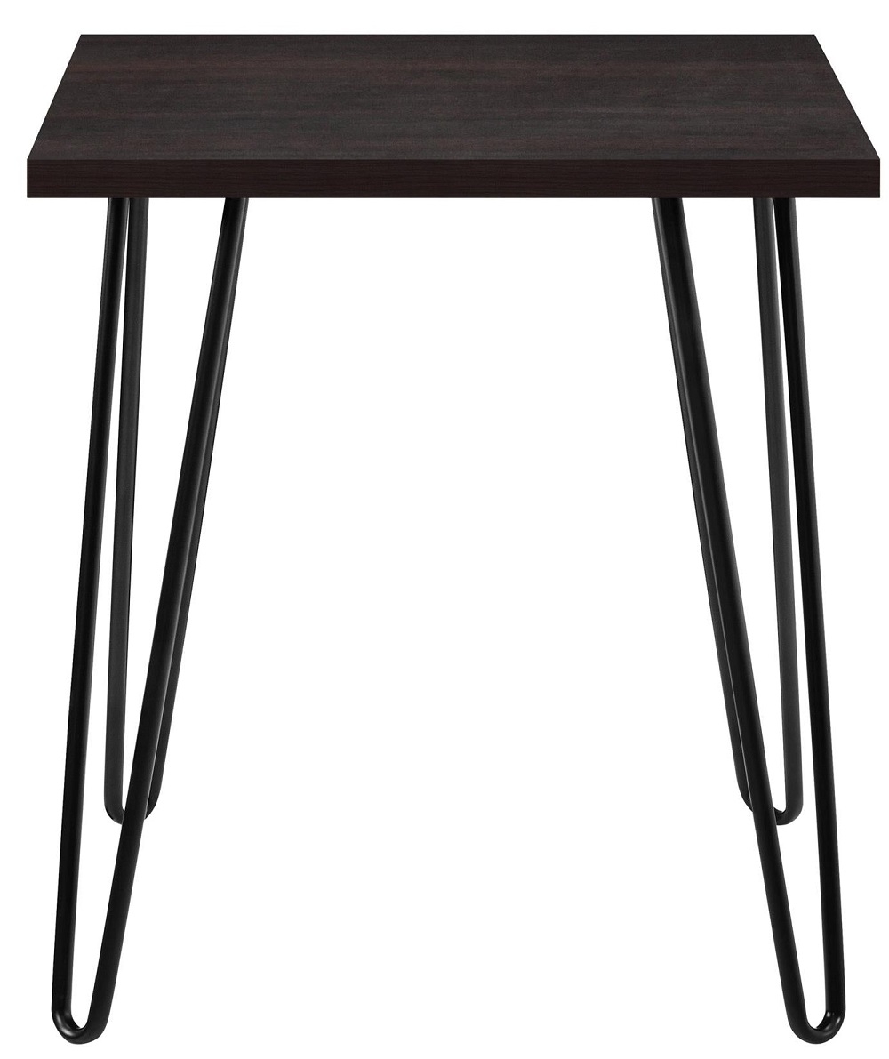 Obion Retro End Table in Espresso - 5012303COMUK
