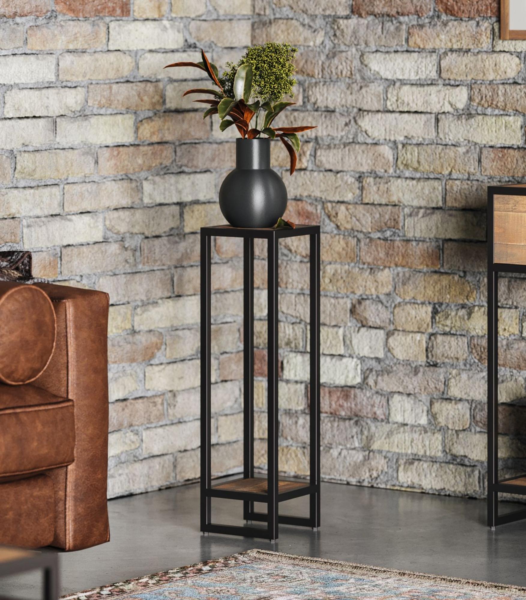 Ooki Reclaimed Wood Plant Stand