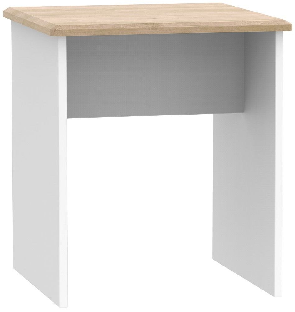 Victoria White Ash and Riviera Oak Lamp Table