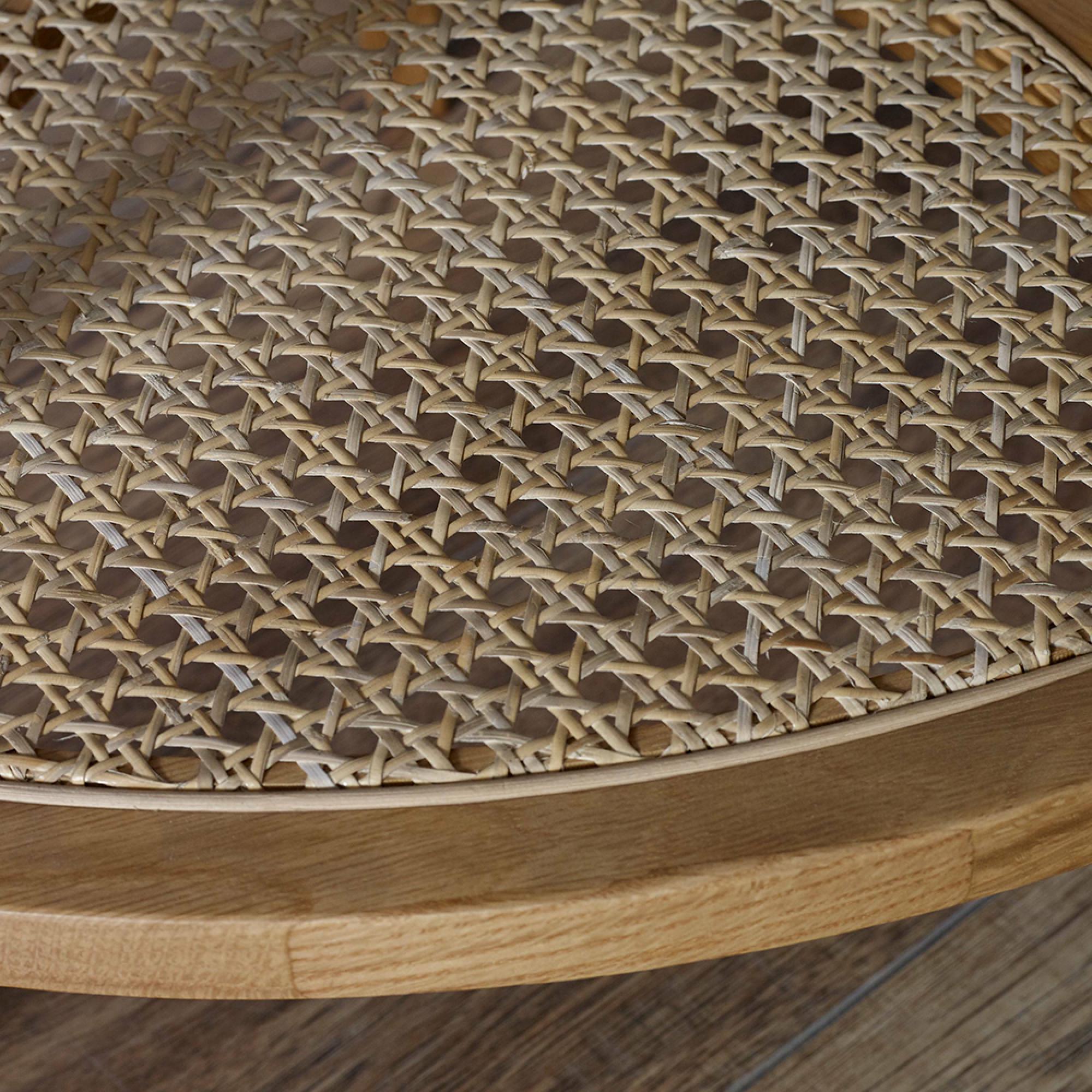 Vera Side Table - Triangular - Oak