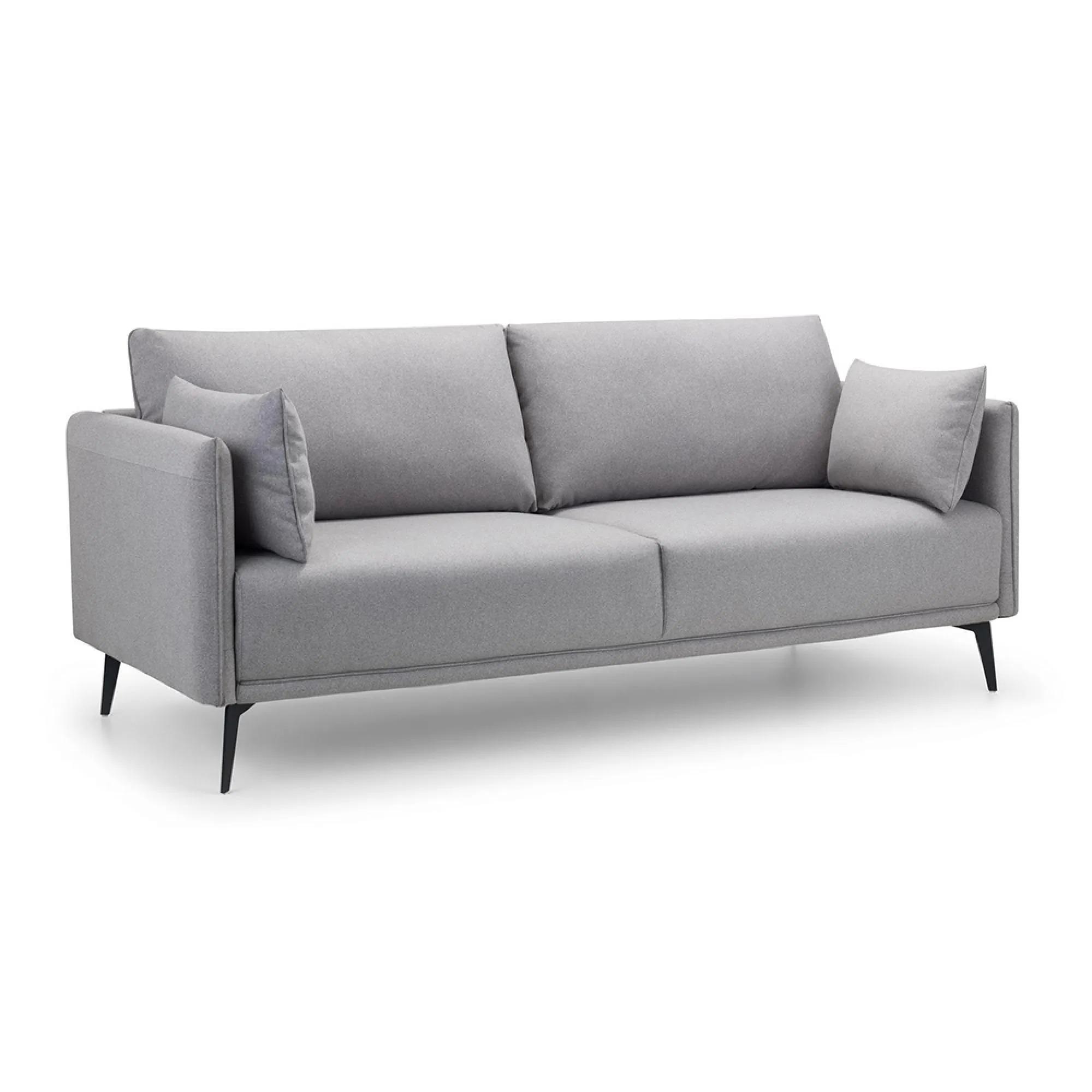 Rohe Sofa - 3 Seater - Grey Fabric