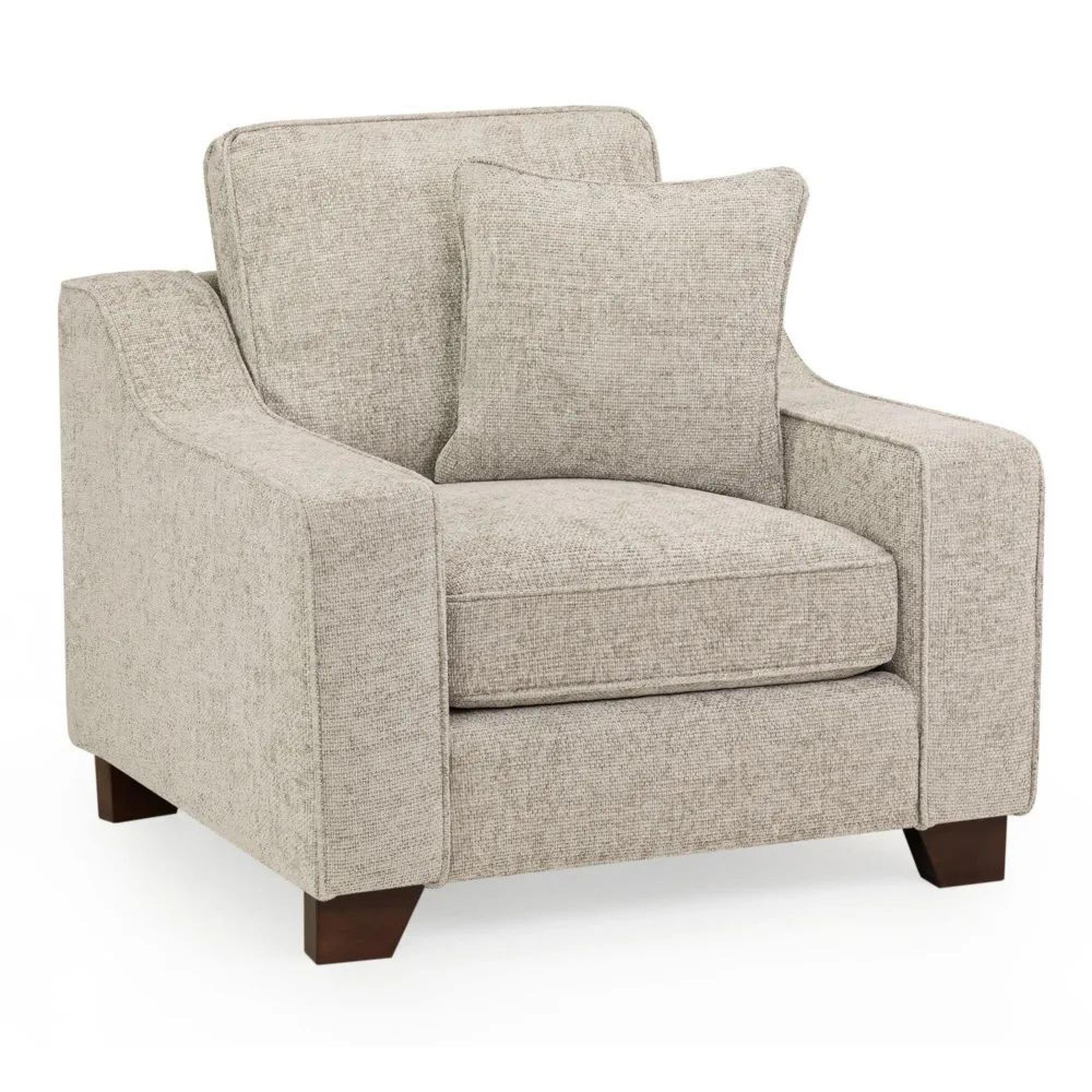 Clearance - Nebraska Beige Fabric Armchair - FSS16435