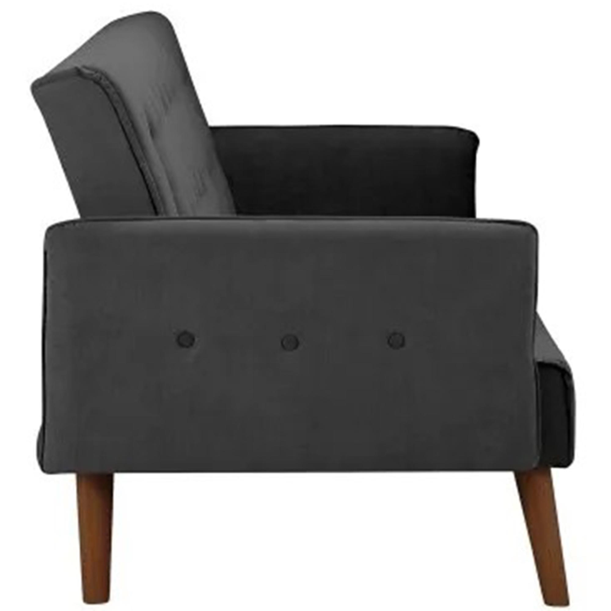 Hudson Sofa Bed - Charcoal Fabric