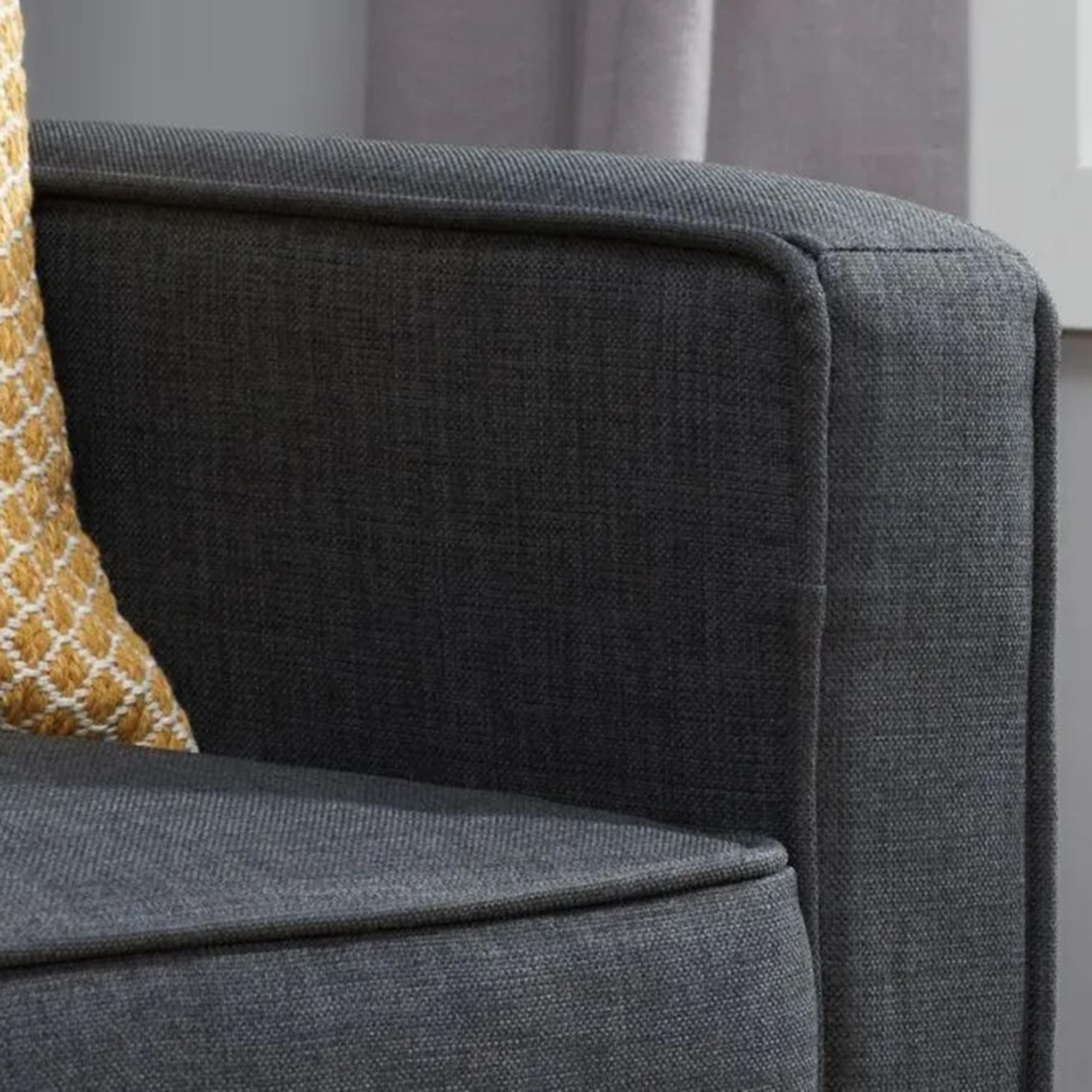 Otto Small Pull-Out Sofa Bed - 2 Seater - Grey Fabric