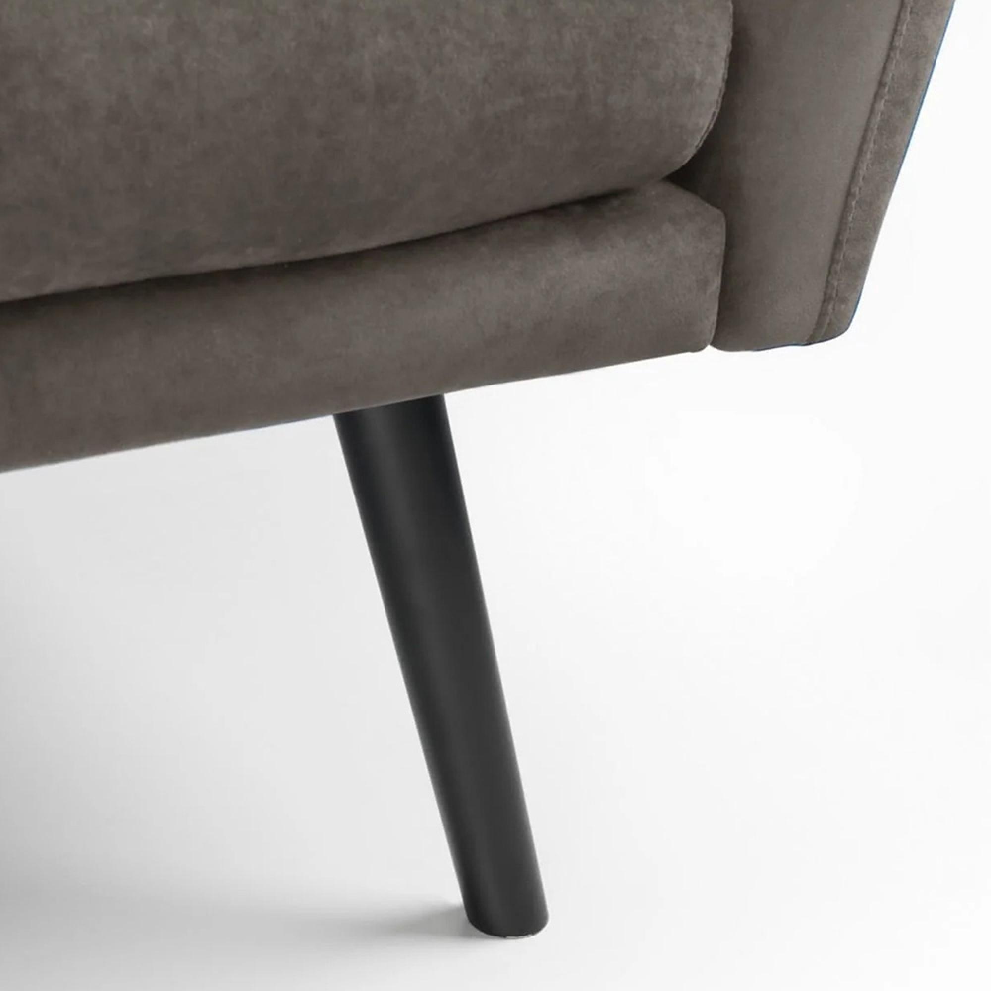 Afina Grey Velvet Fabric Sofa Bed