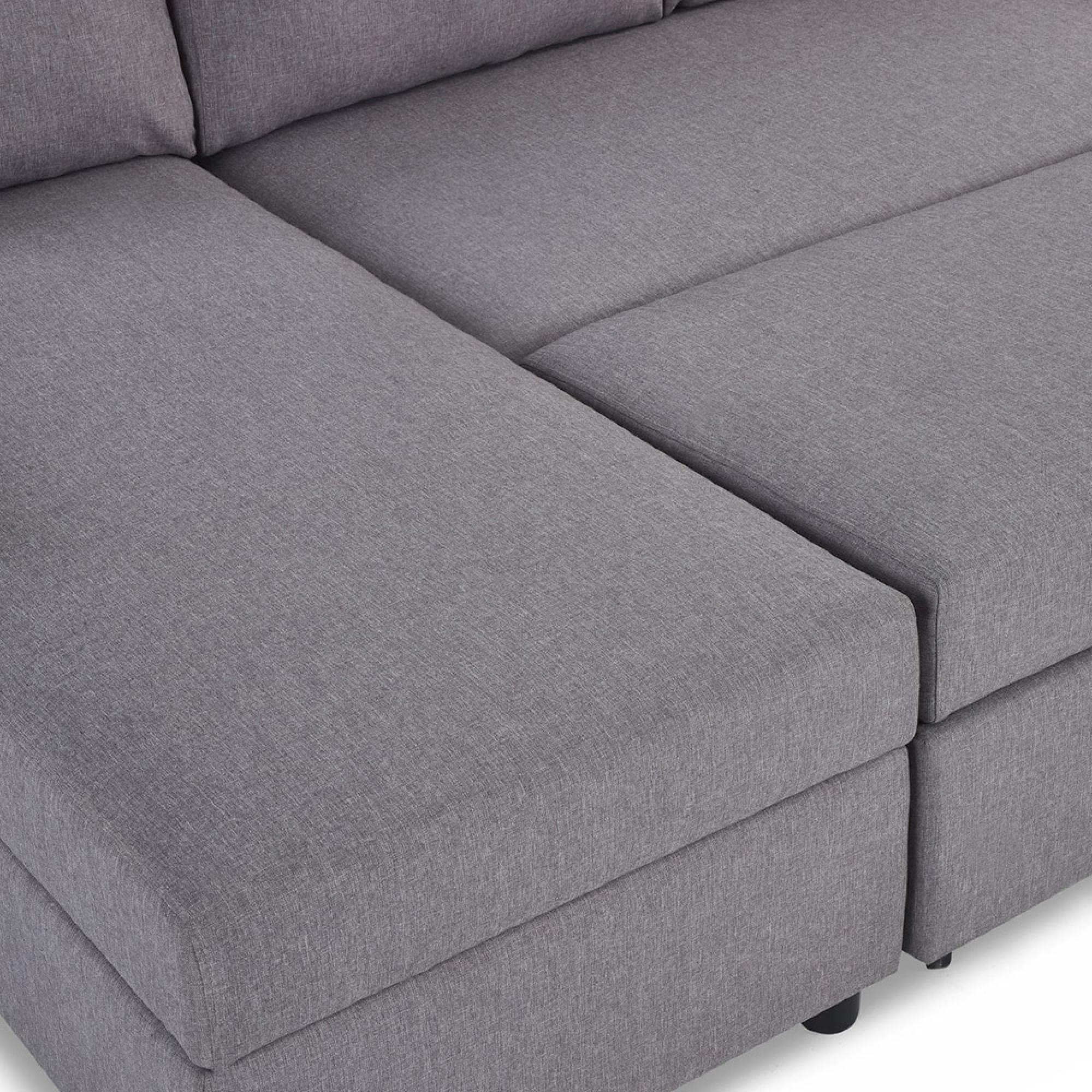 Angel Light Grey Fabric Sofabed