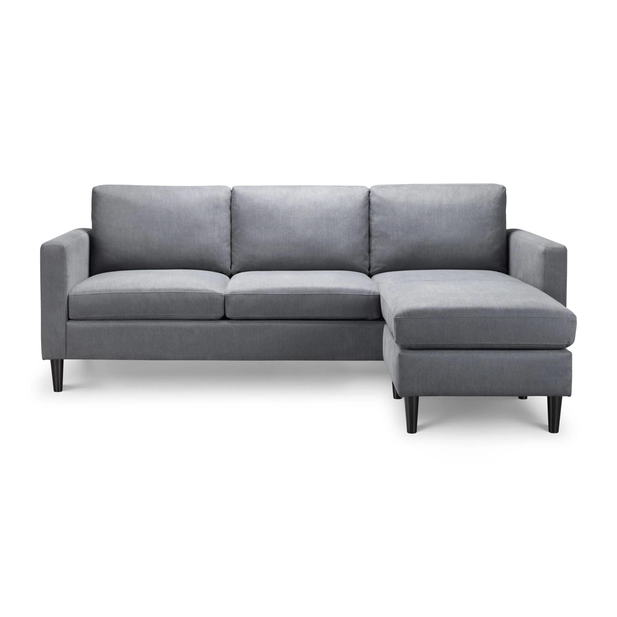 Marant Grey Fabric Corner Sofa
