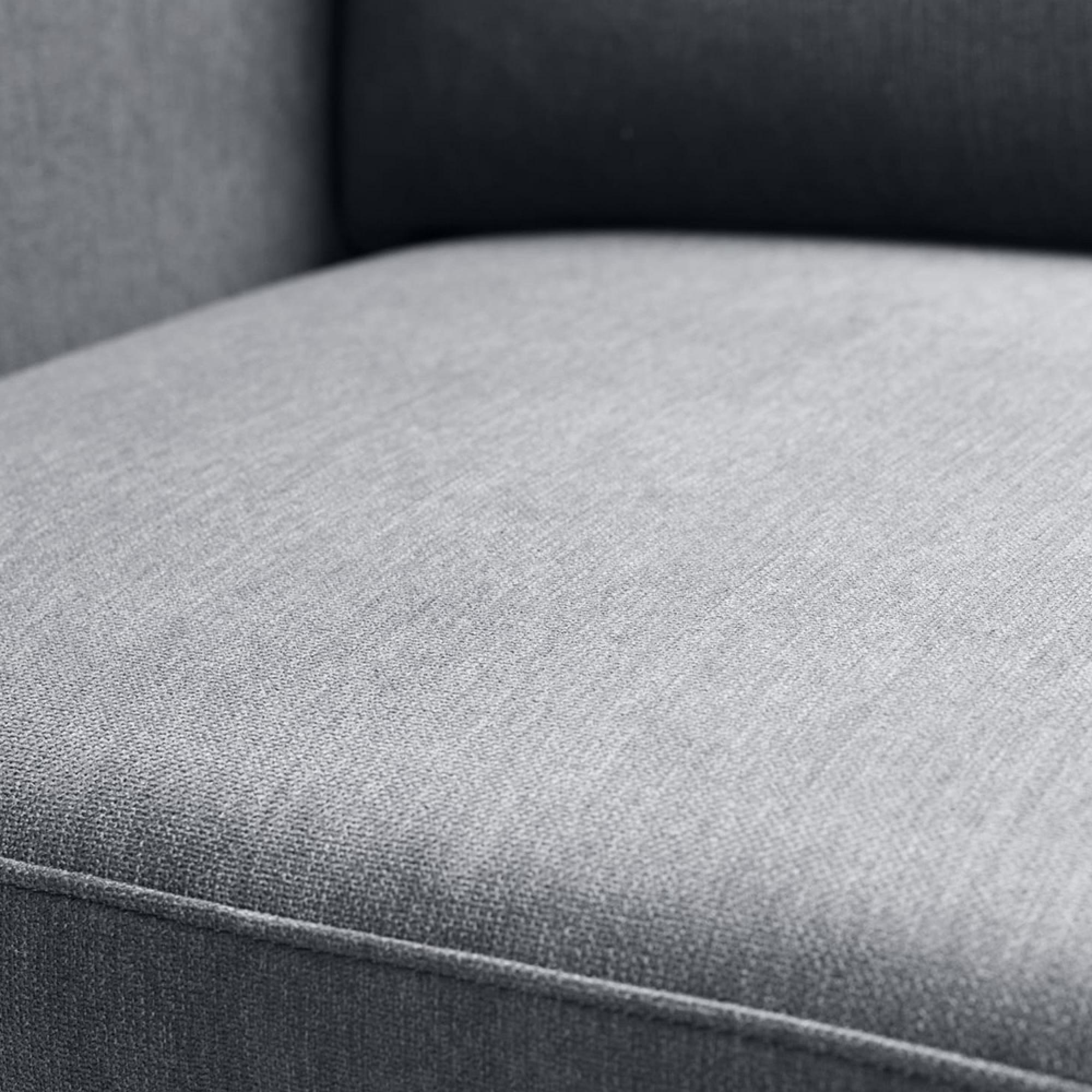Marant Grey Fabric Corner Sofa