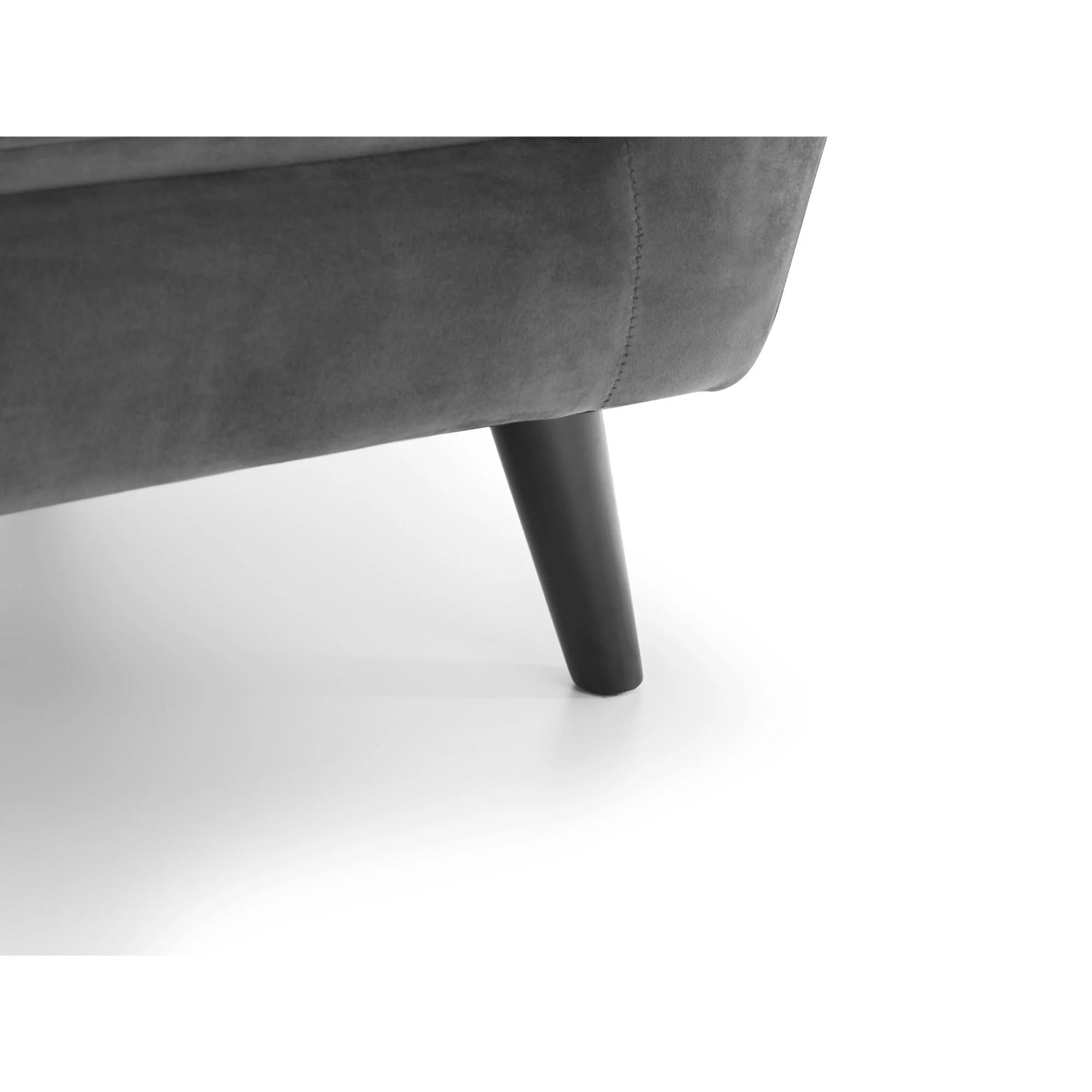 Monza Armchair - Grey Fabric