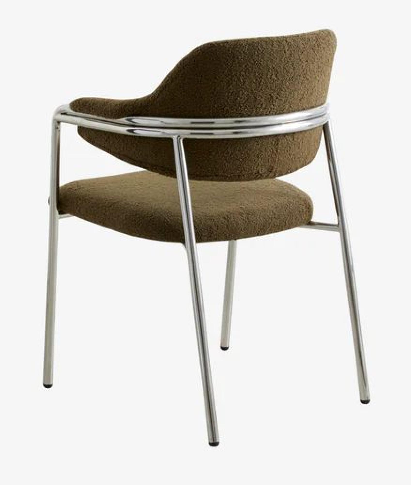 Albert Armchair - Teddy Fabric - Green