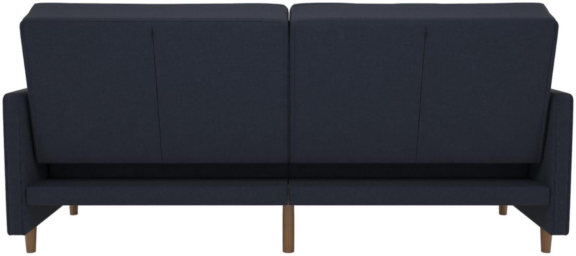 Andora Coil Sofa Bed - Navy Blue Linen - 2146629UK