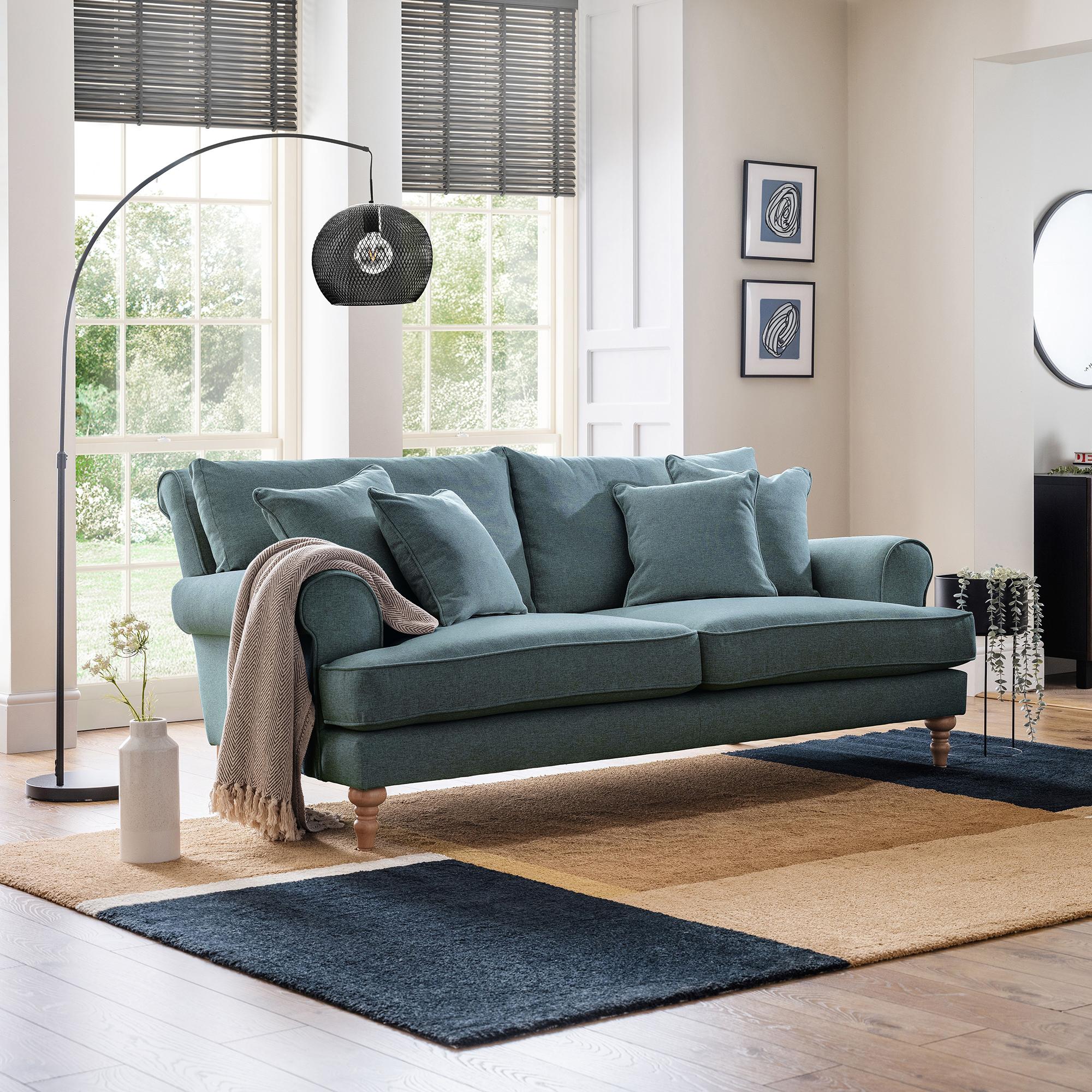 Arlan Fiord Fabric 2.5 Seater Sofa