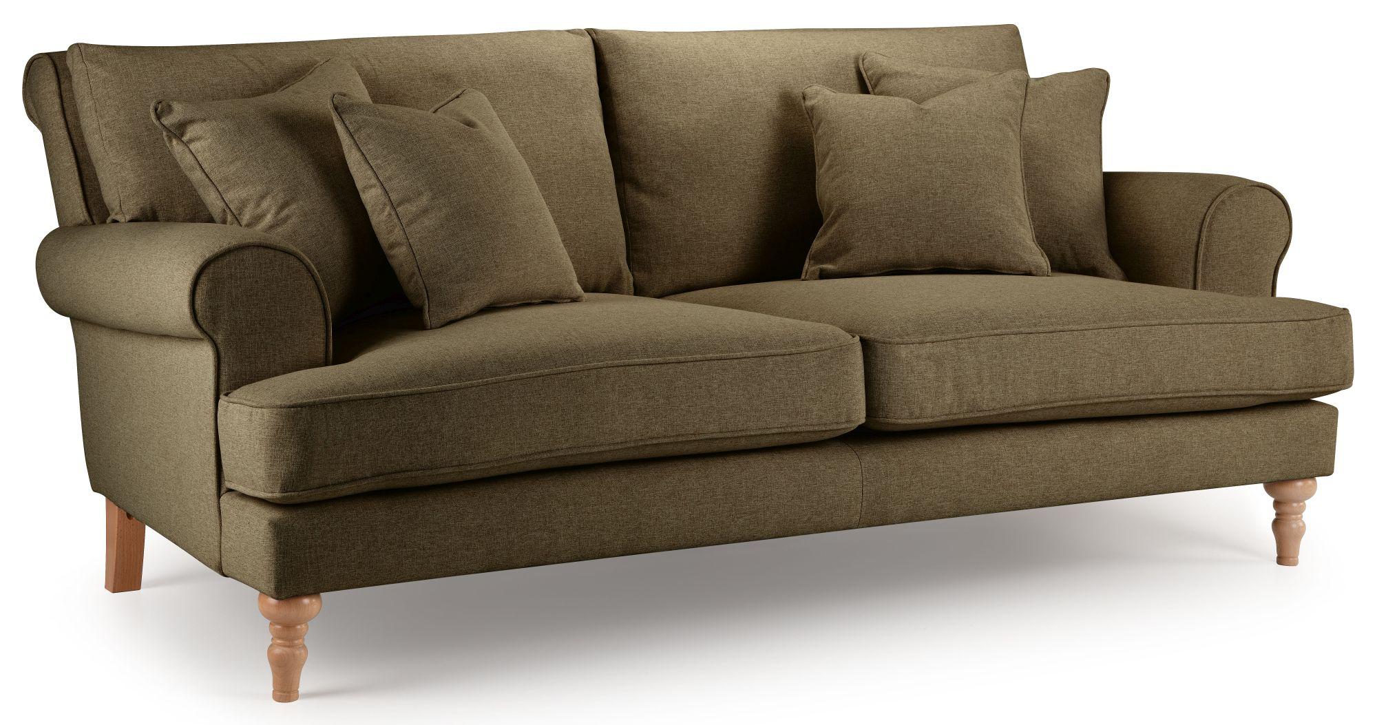 Arlan Hunter Fabric 2.5 Seater Sofa
