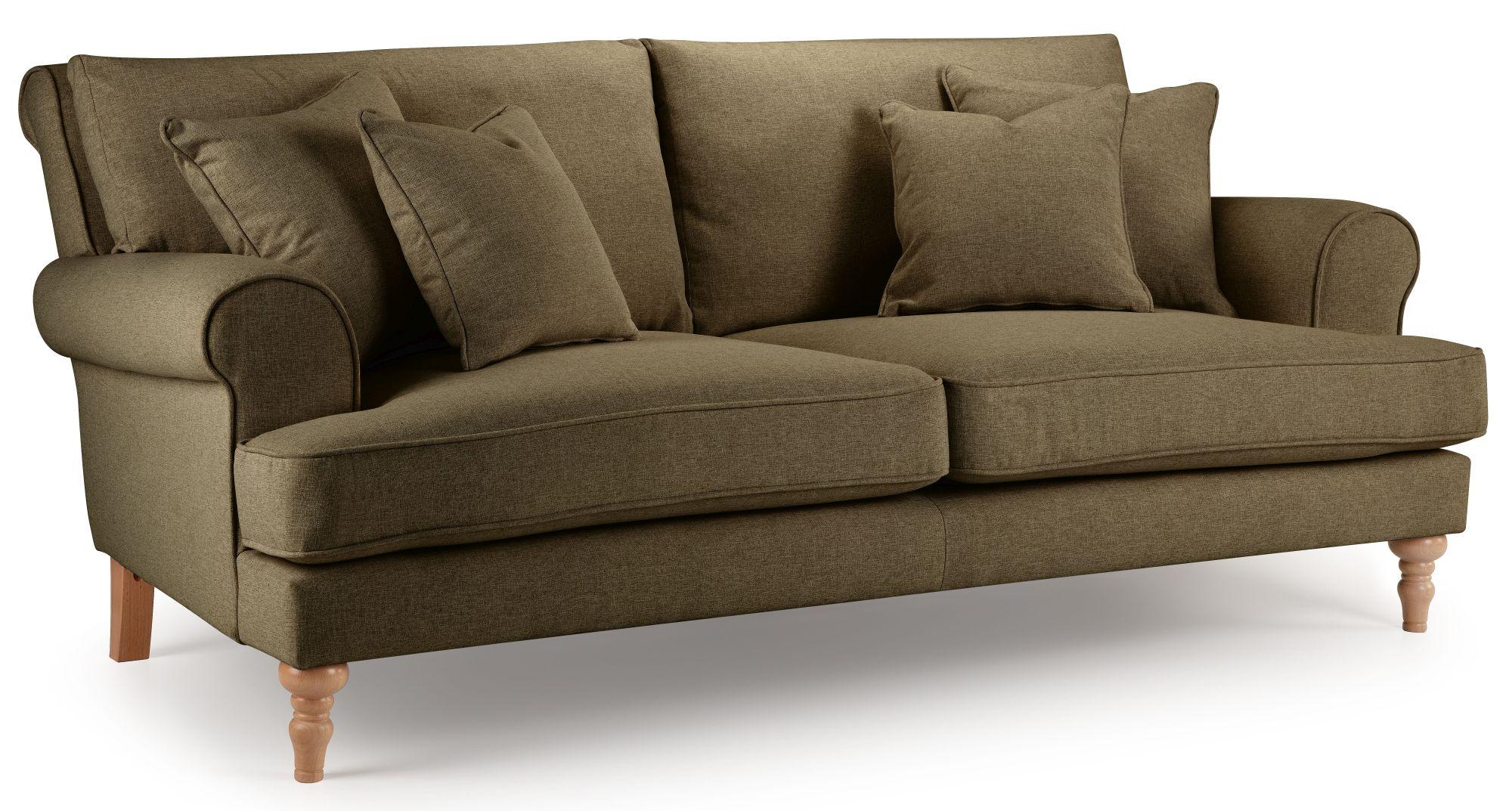 Arlan Hunter Fabric 3 Seater Sofa
