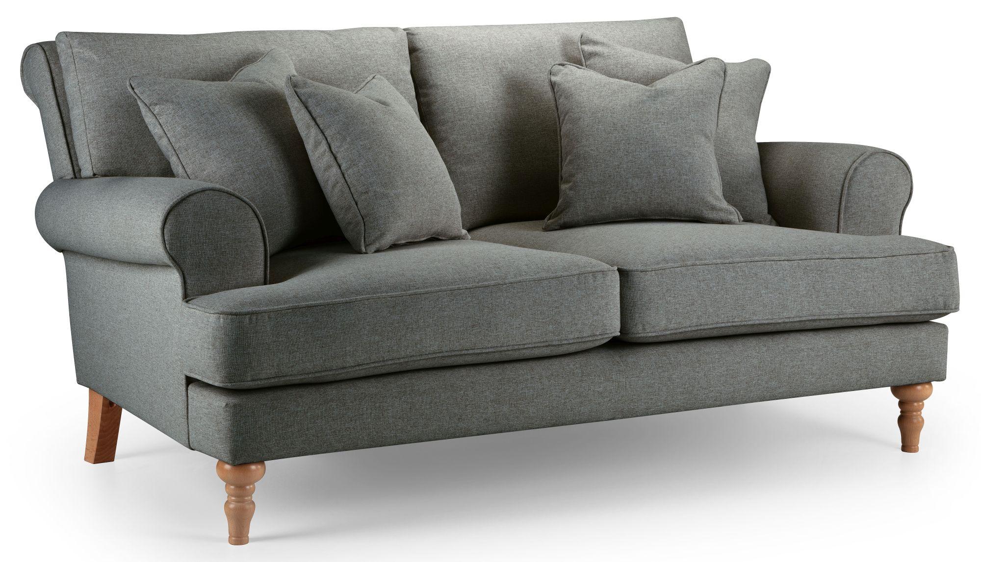 Arlan Storm Fabric 2 Seater Sofa