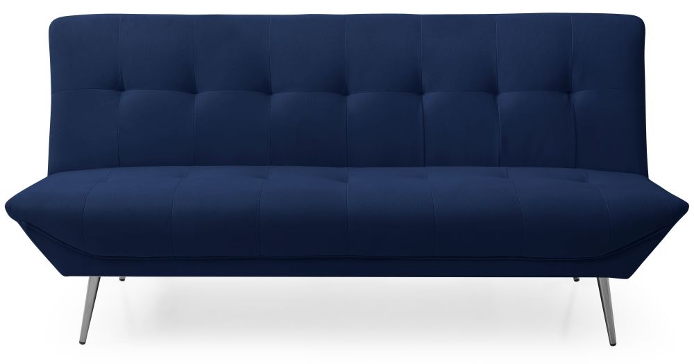 Ashley Grey Fabric Click Clack Sofa Bed - 2 Seater