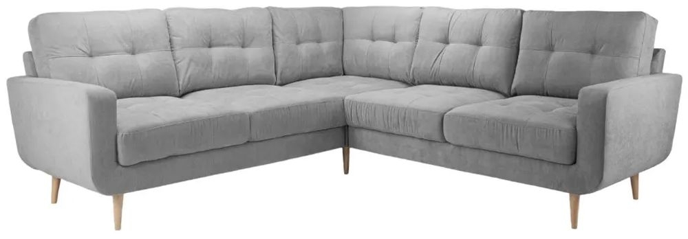 Aurora Corner Sofa - Grey - Large