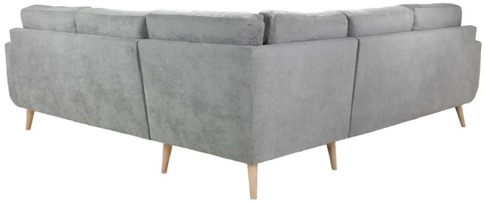 Aurora Corner Sofa - Grey - Large