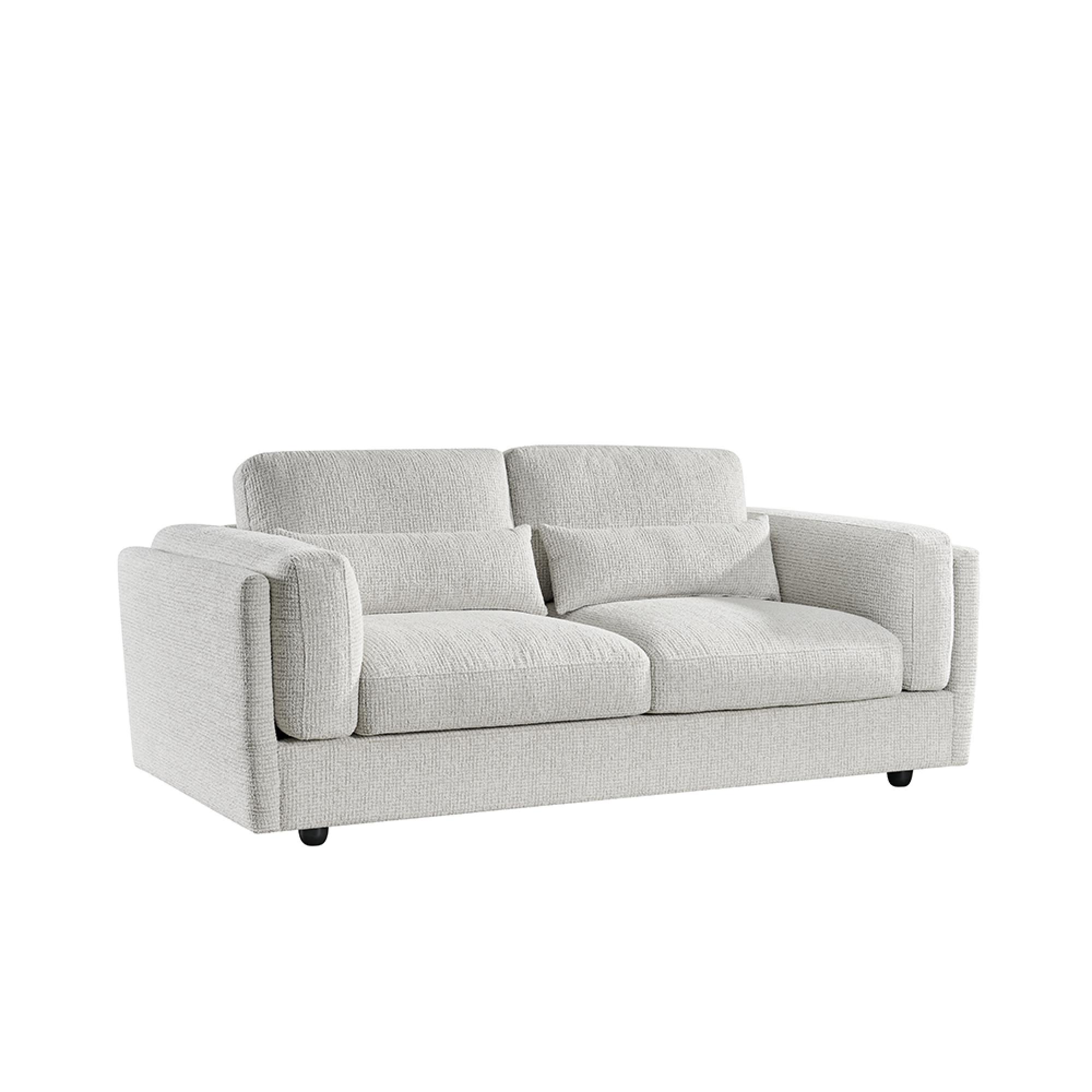 Bari Sofa - Beige Fabric - 3 Seater