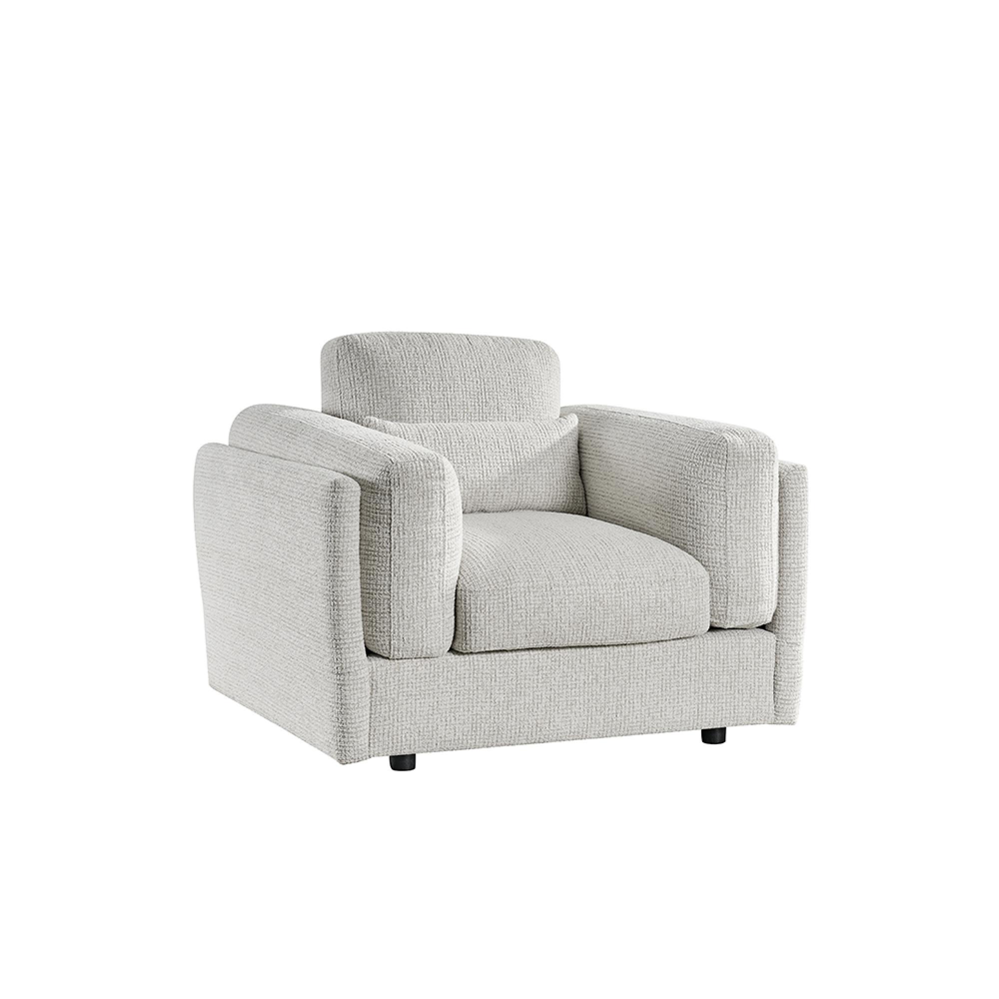 Bari Armchair - Beige Fabric