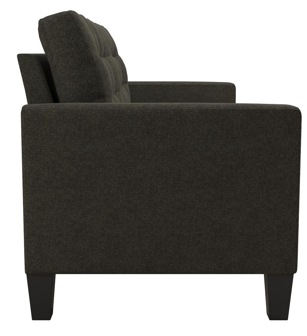 Emily Sofa - 2 Seater - Grey Linen Fabric - DA010-SFUK