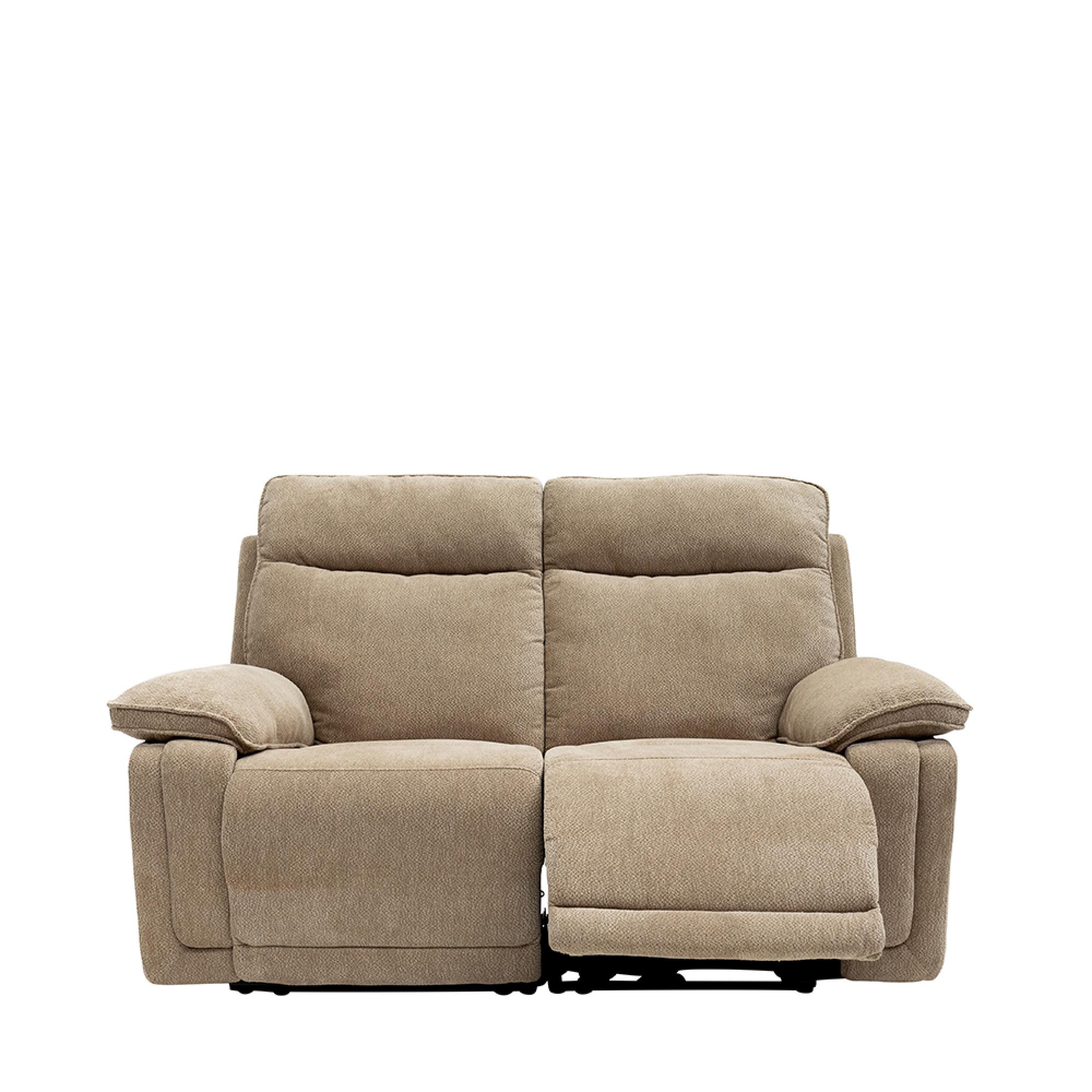 Cadenza Sofa - 3 Seater - Electric Recliner - Camel Fabric