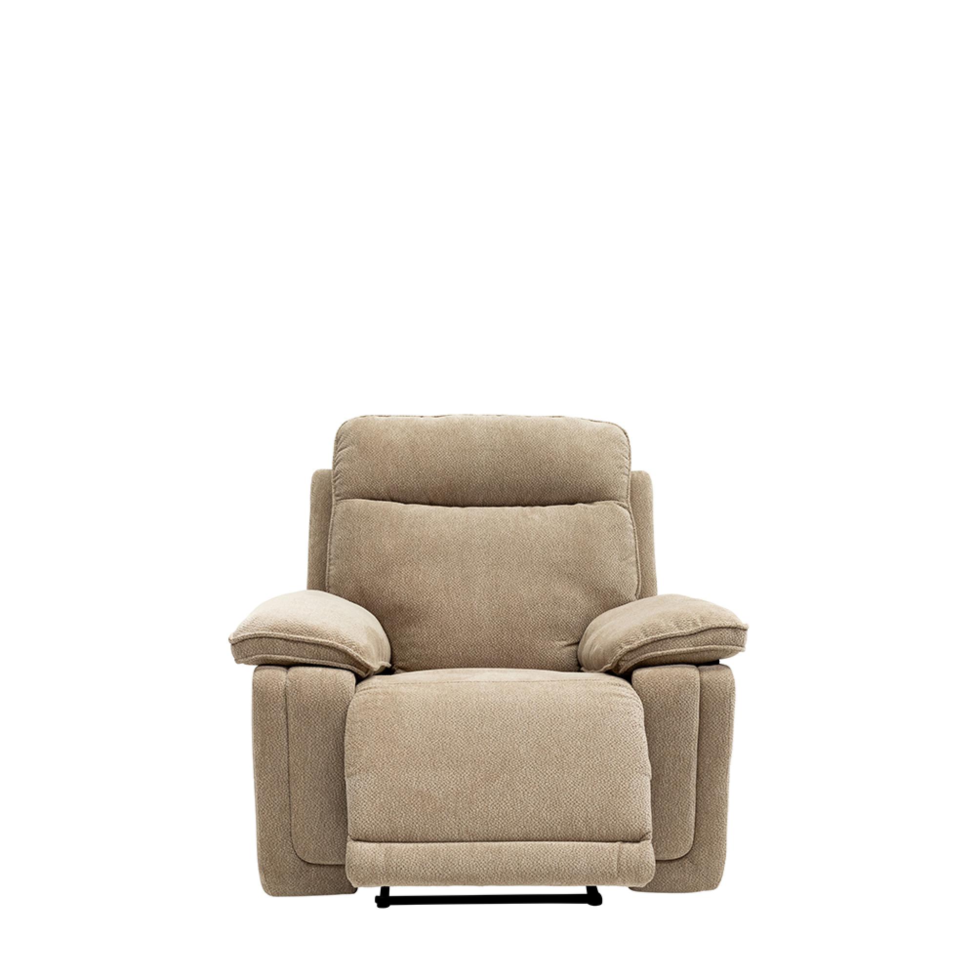 Cadenza Armchair - Electric Recliner - Camel Fabric