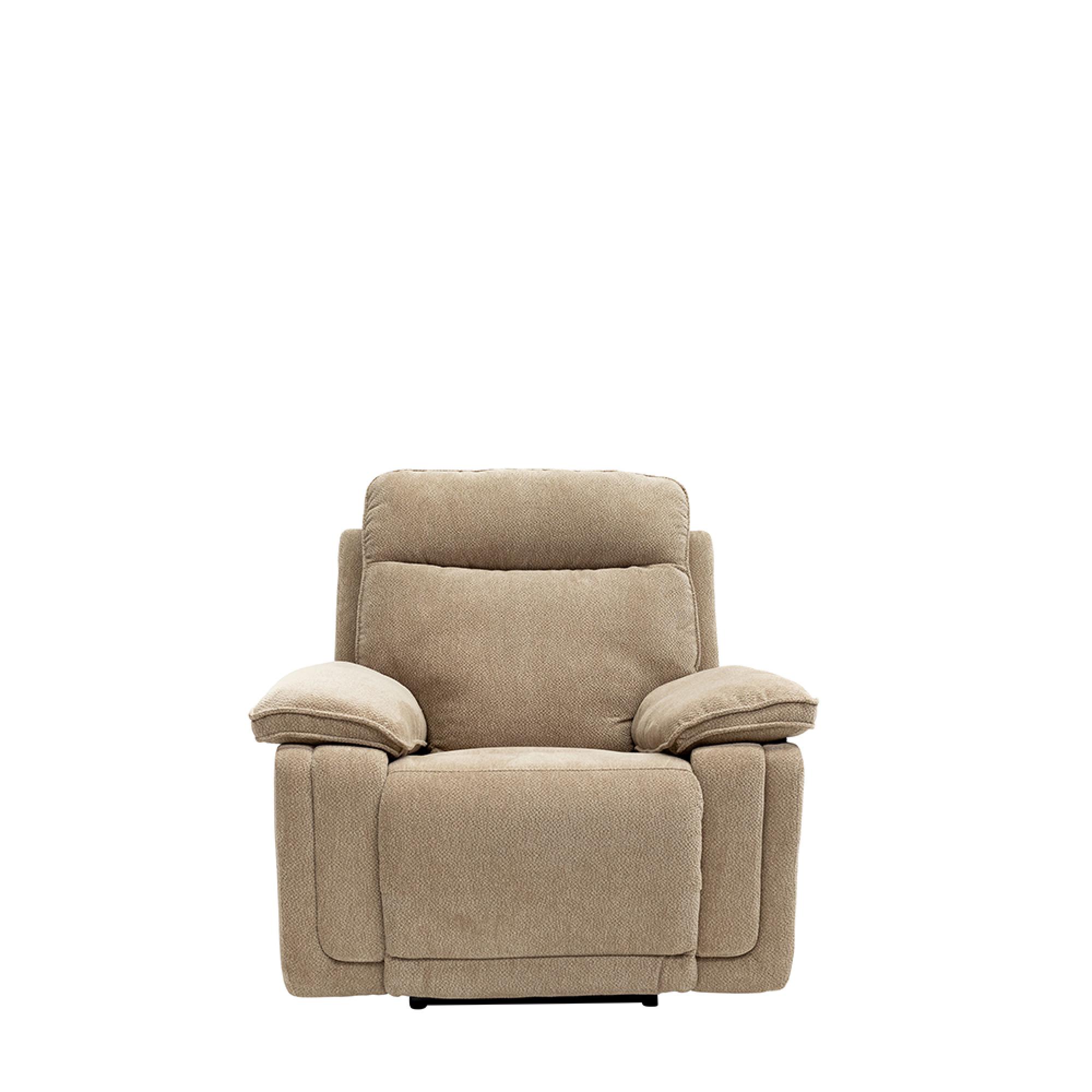 Cadenza Armchair - Electric Recliner - Camel Fabric