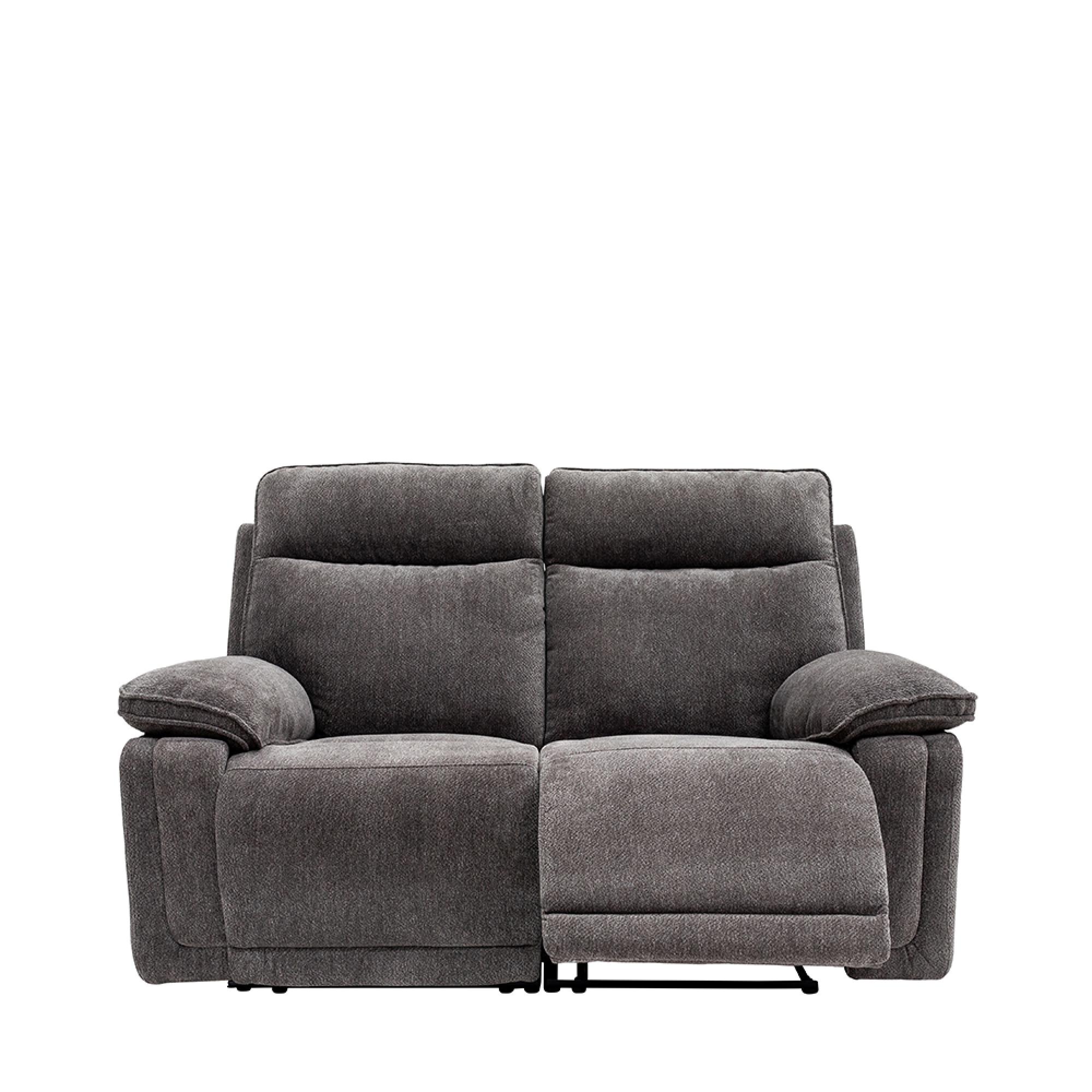 Cadenza Sofa - 2 Seater - Electric Recliner - Charcoal Fabric
