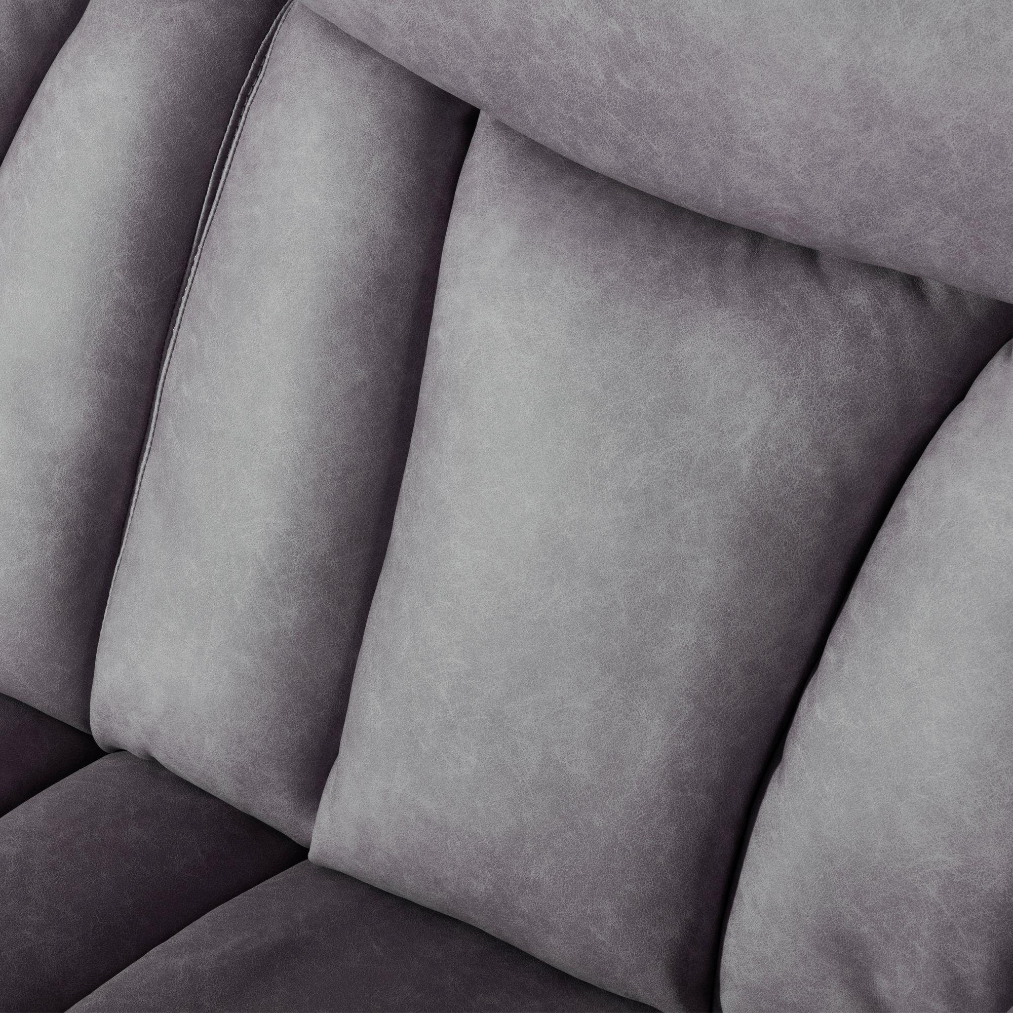 Dylan Electric Recliner Sofa - 2 Seater - Grey Fabric