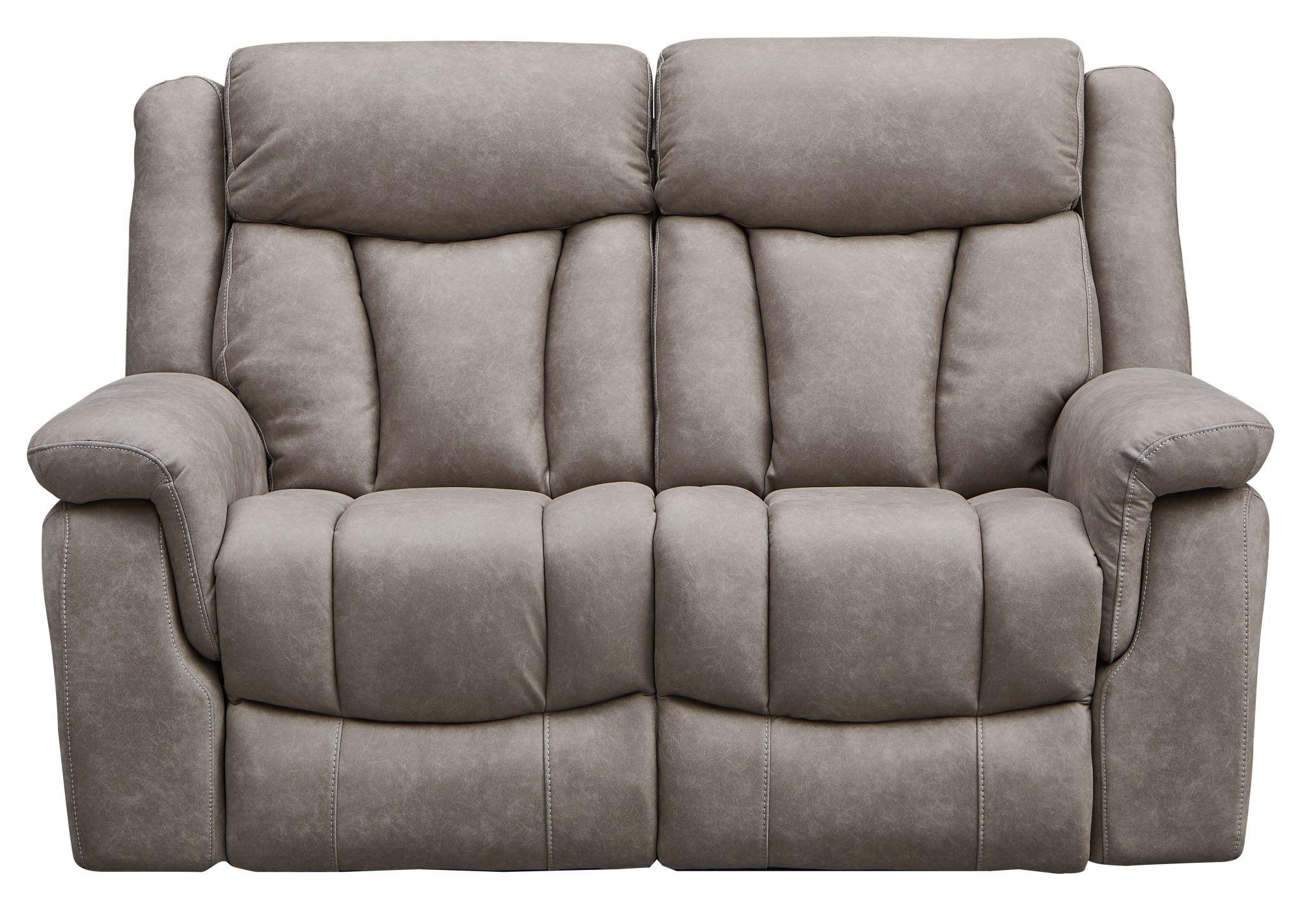 Dylan Electric Recliner Sofa - 2 Seater - Sandstone Fabric